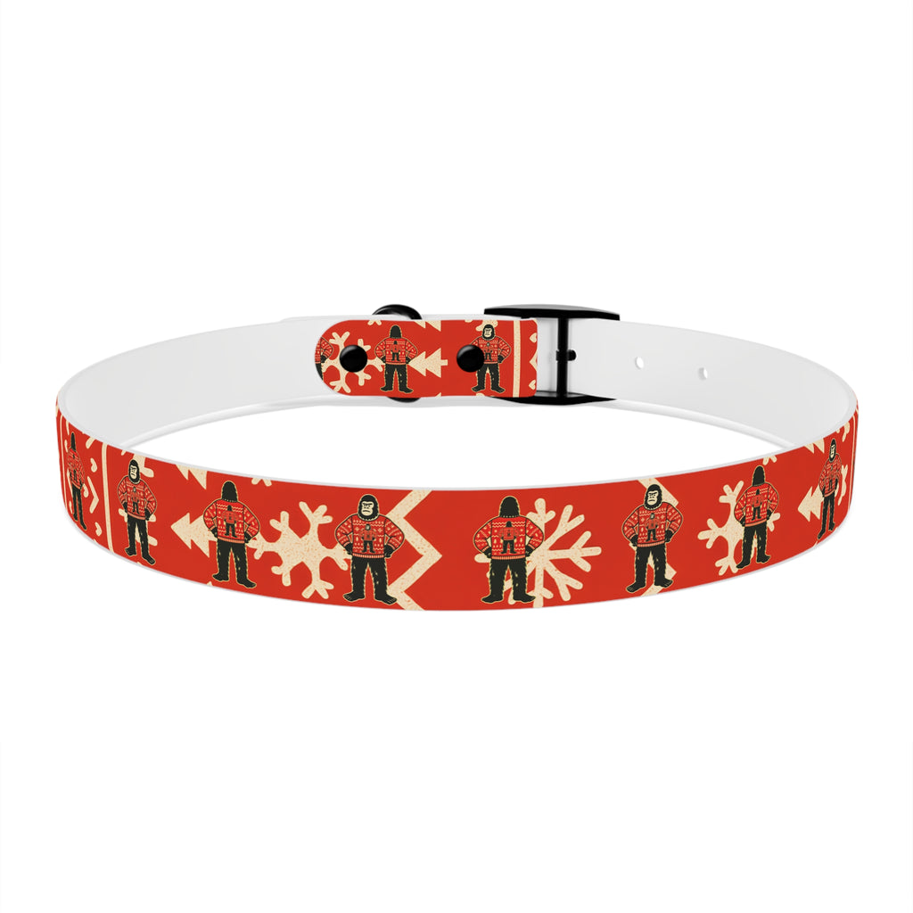 Bigfoot’s Ugly Christmas Sweater – Holiday Dog Collar
