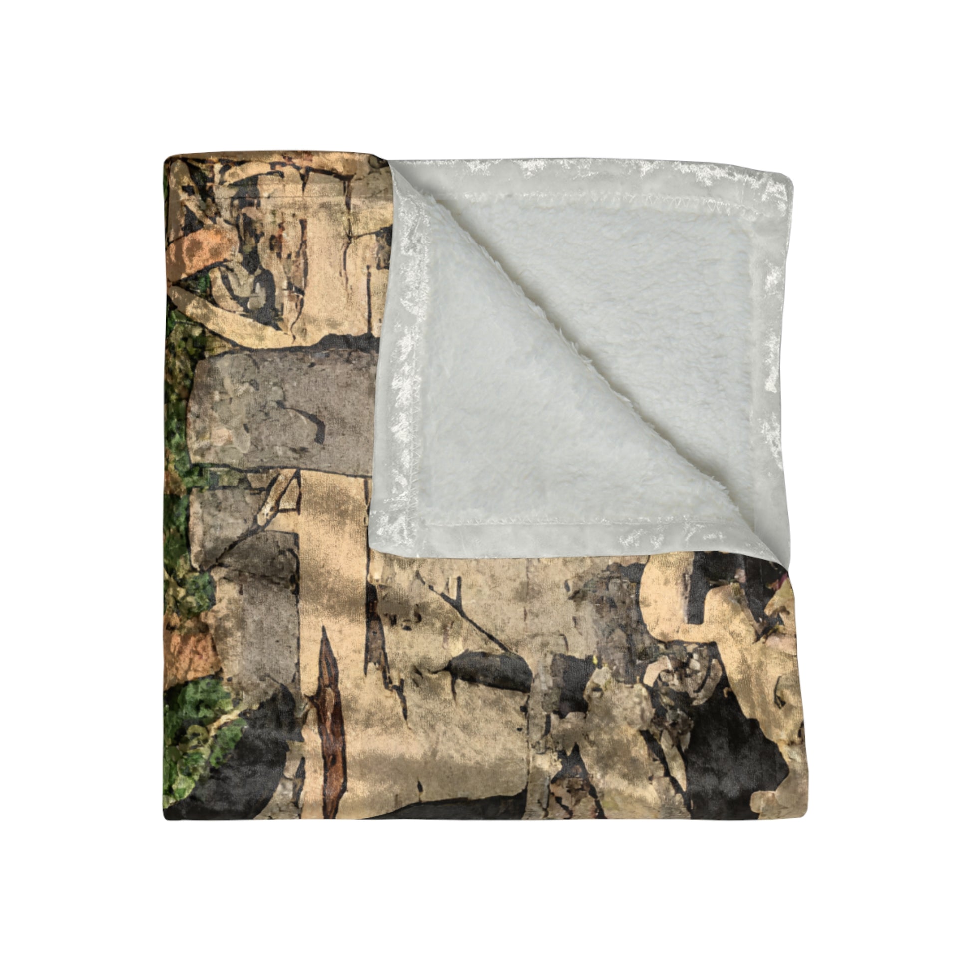 The Legend Lives – Crushed Velvet Forest Throw