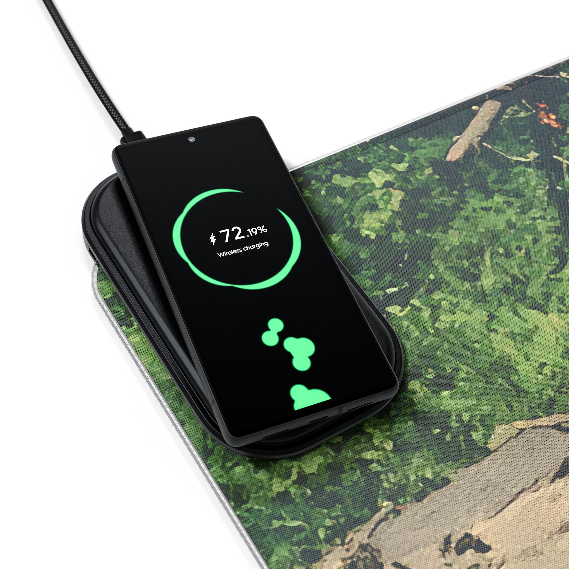 The Legend Lives – LED Wireless Charging Mouse Pad