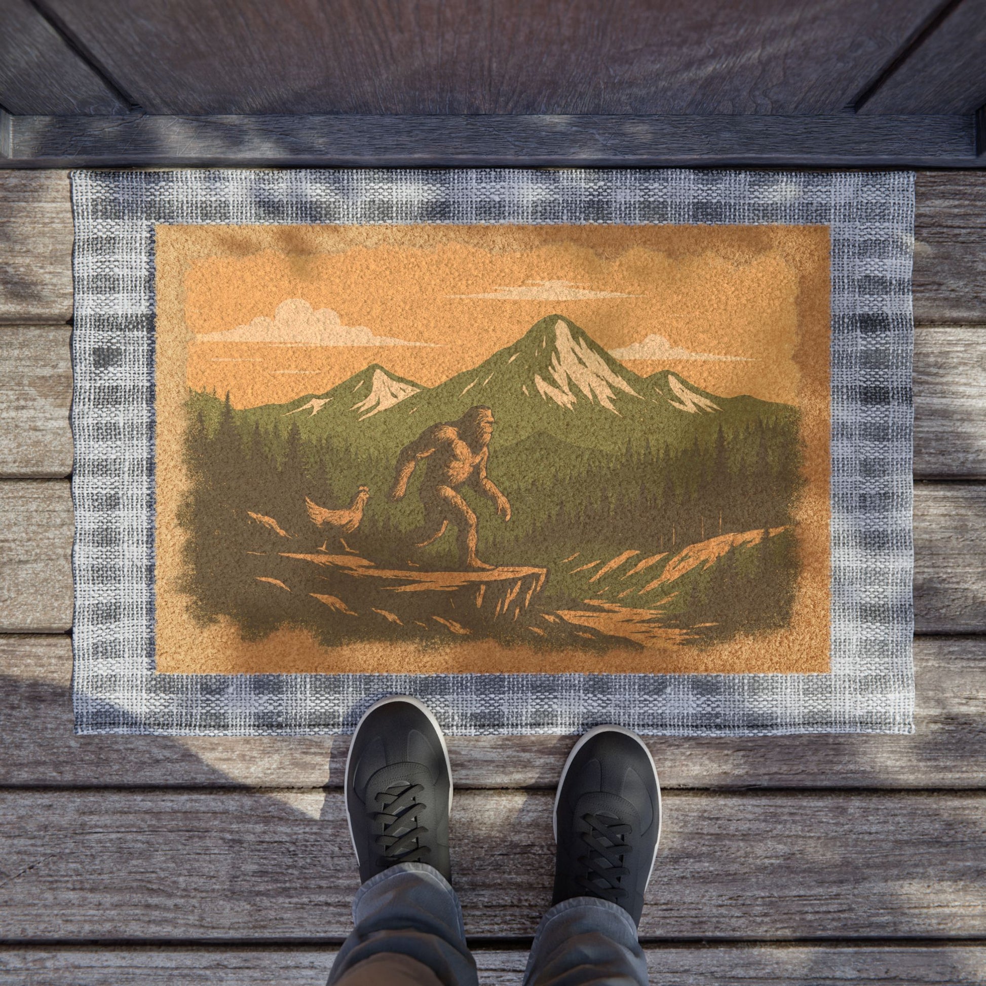 Let’s Just Go – Wander Wild Coir Doormat