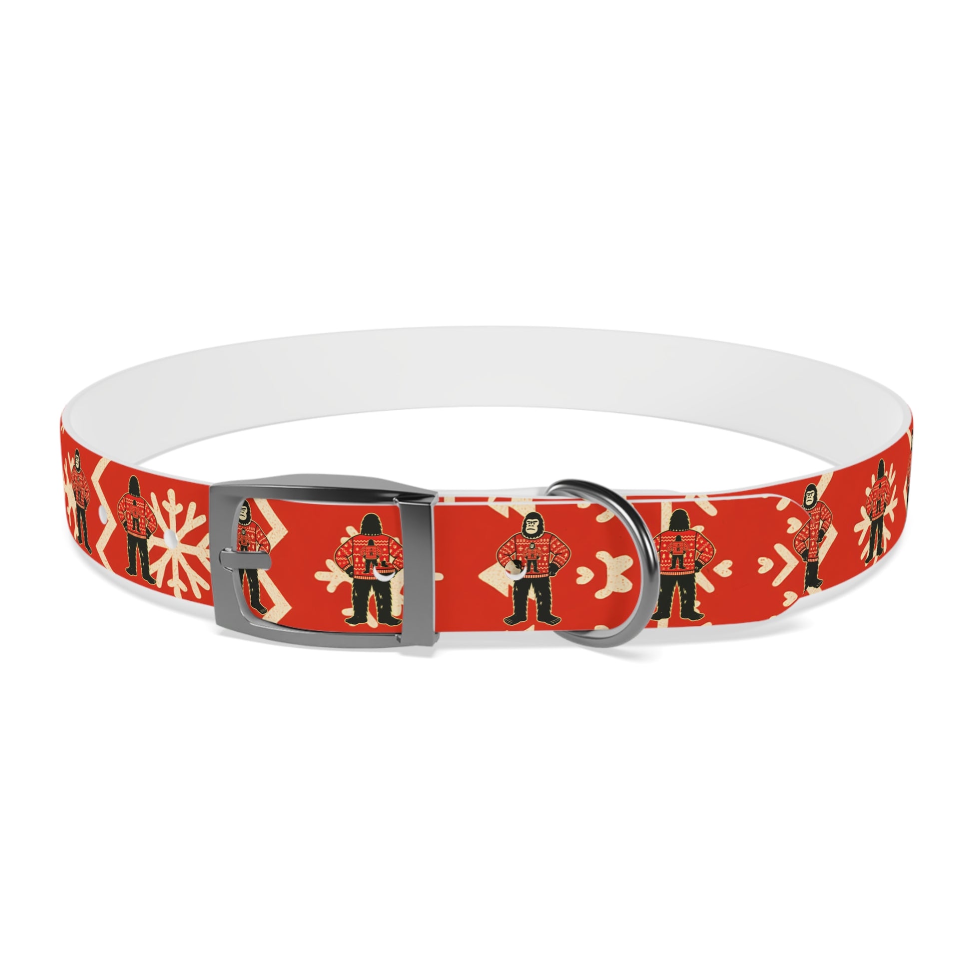 Bigfoot’s Ugly Christmas Sweater – Holiday Dog Collar
