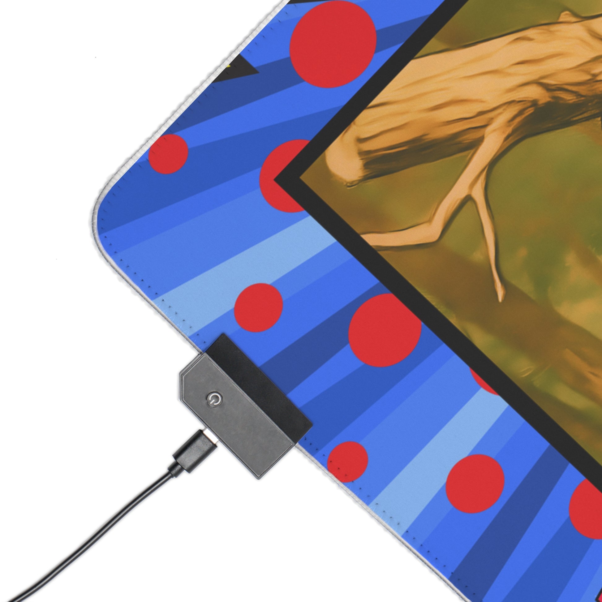 Wham Bam: Legends Unleashed – LED Gaming Mouse Pad