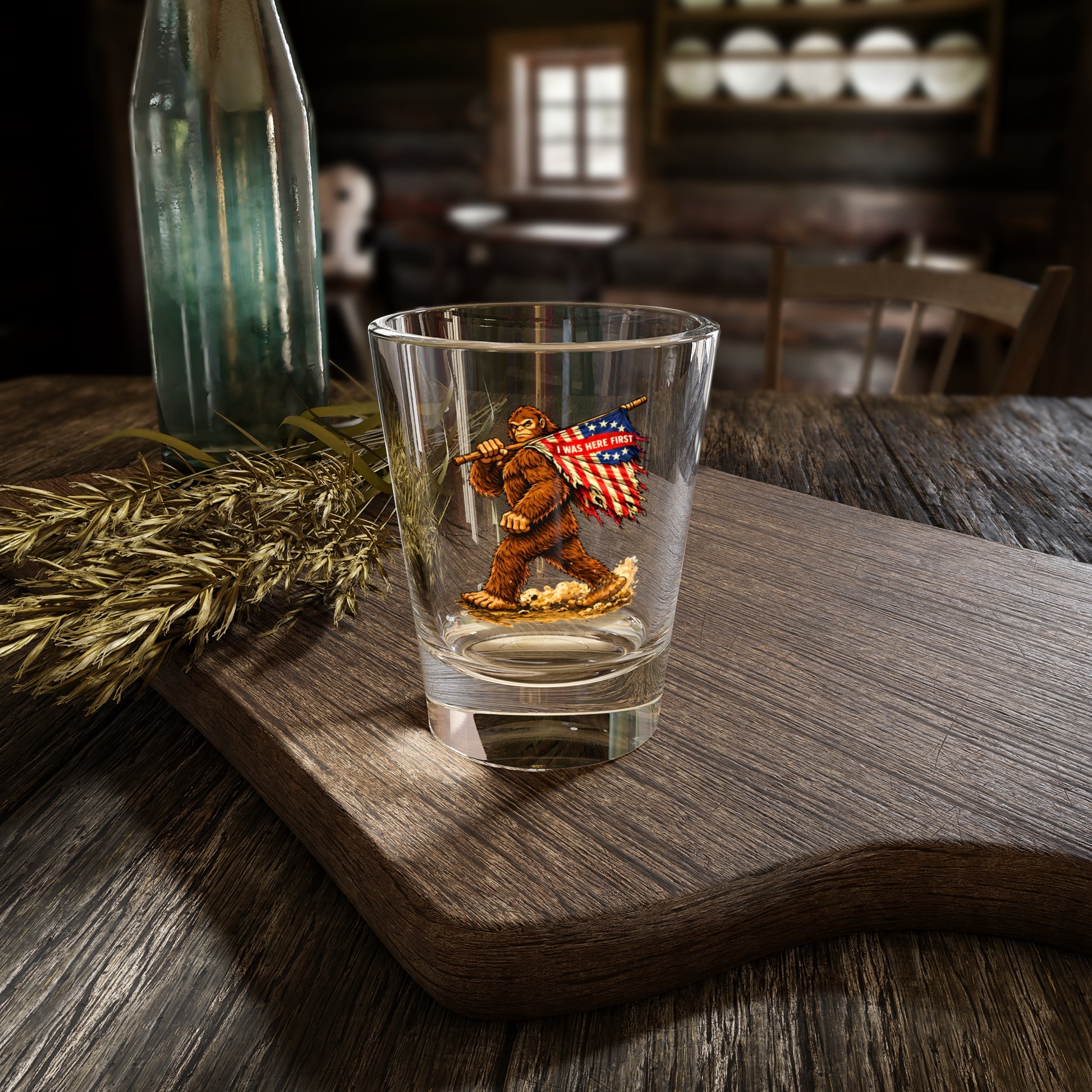 Here First Patriotic 1.5oz Shot Glass