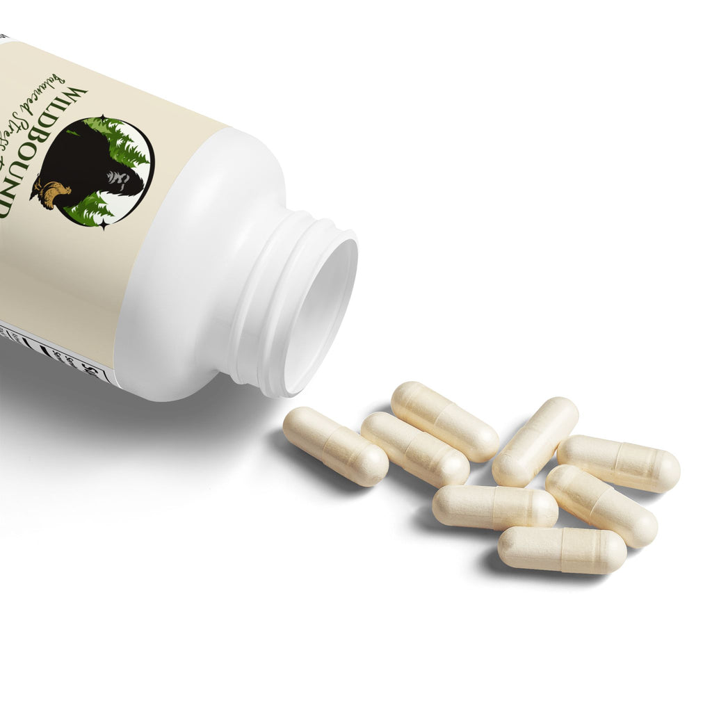WildBound Ashwagandha and Black Pepper Supplement (60 capsules) - Hidden Realm Essentials