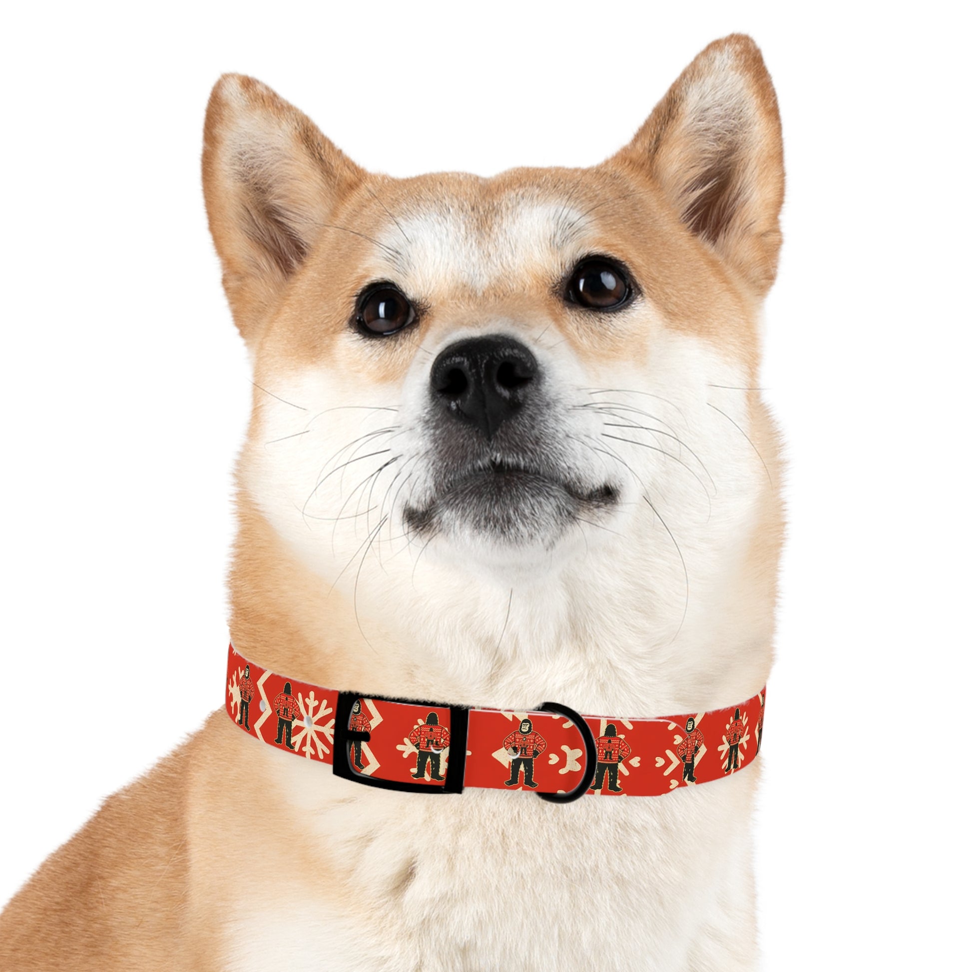 Bigfoot’s Ugly Christmas Sweater – Holiday Dog Collar