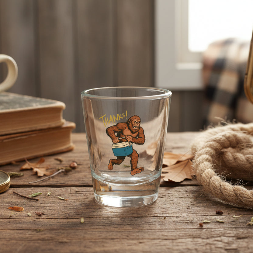 Cooler Heist Shot Glass