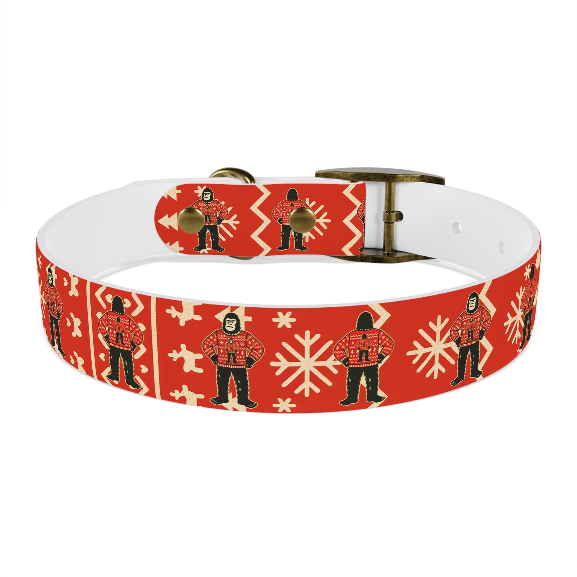 Bigfoot’s Ugly Christmas Sweater – Holiday Dog Collar