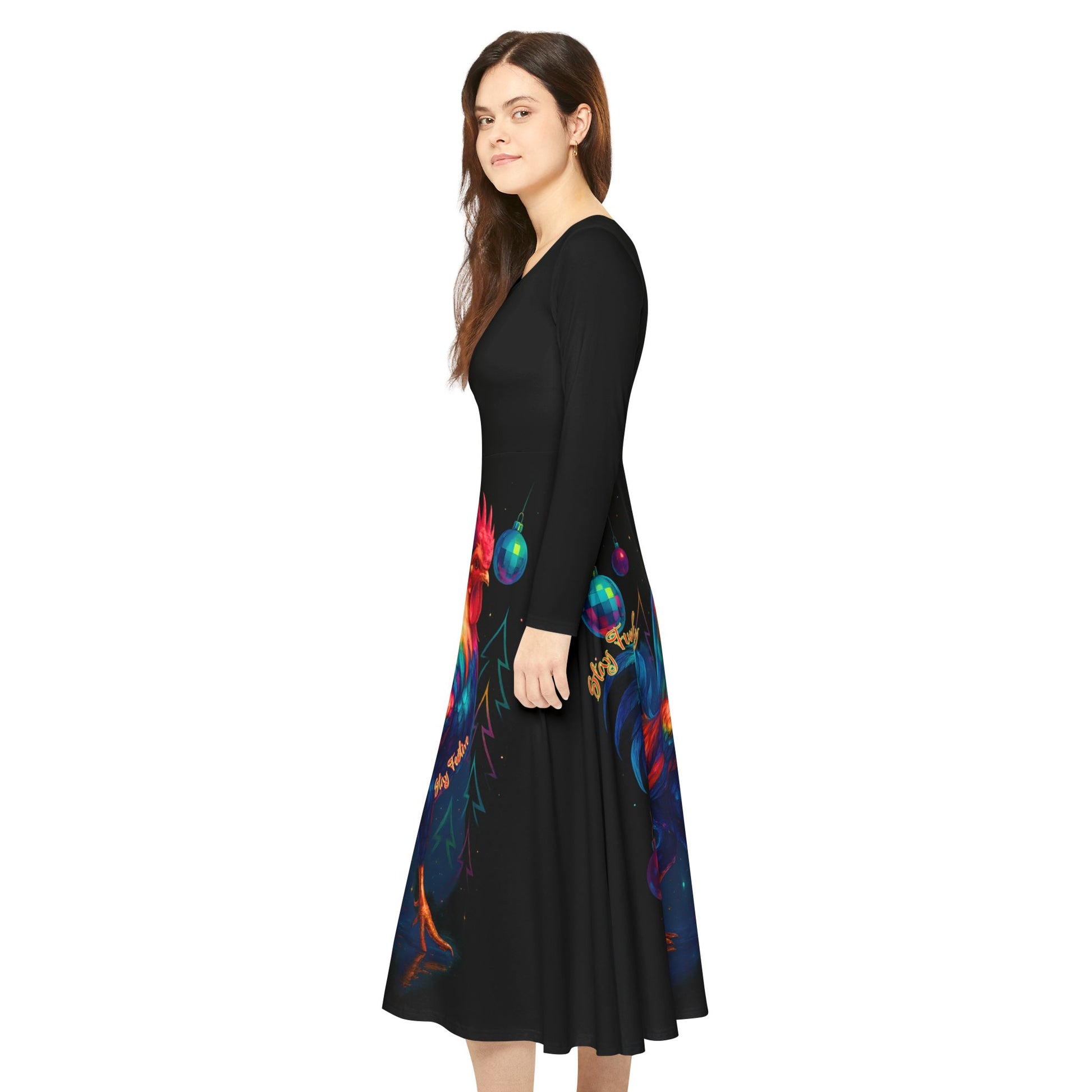 Stay Funky, Stay Festive – Holiday Dance Dress