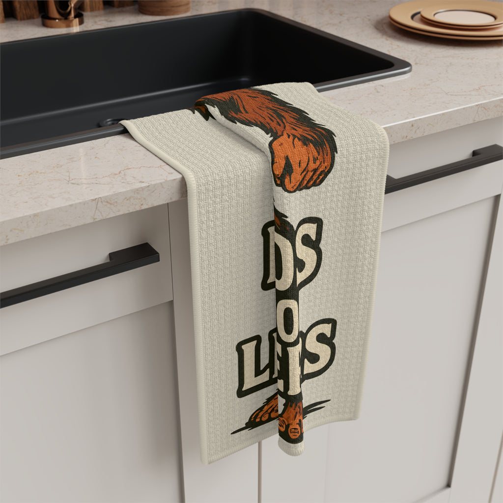 Legends Don’t Do Leftovers Microfiber Tea Towel