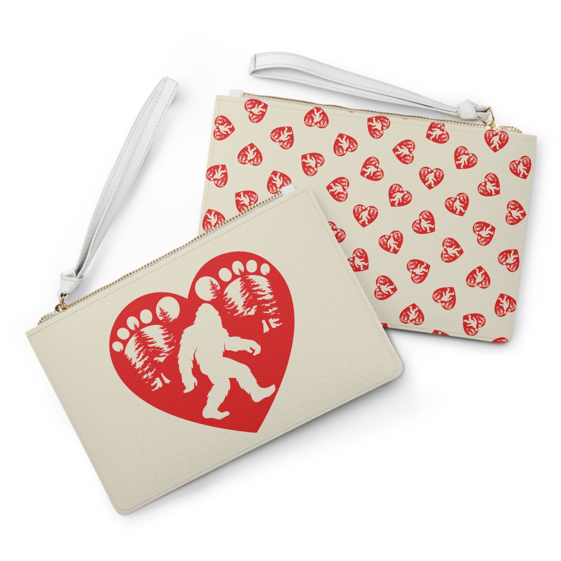 Heart of the Wild – Bigfoot Clutch Wristlet