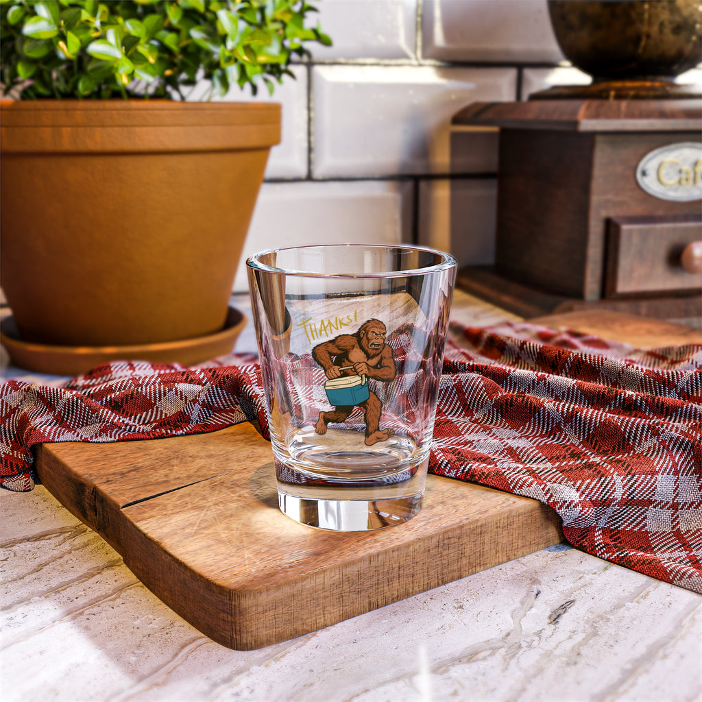 Cooler Heist Shot Glass