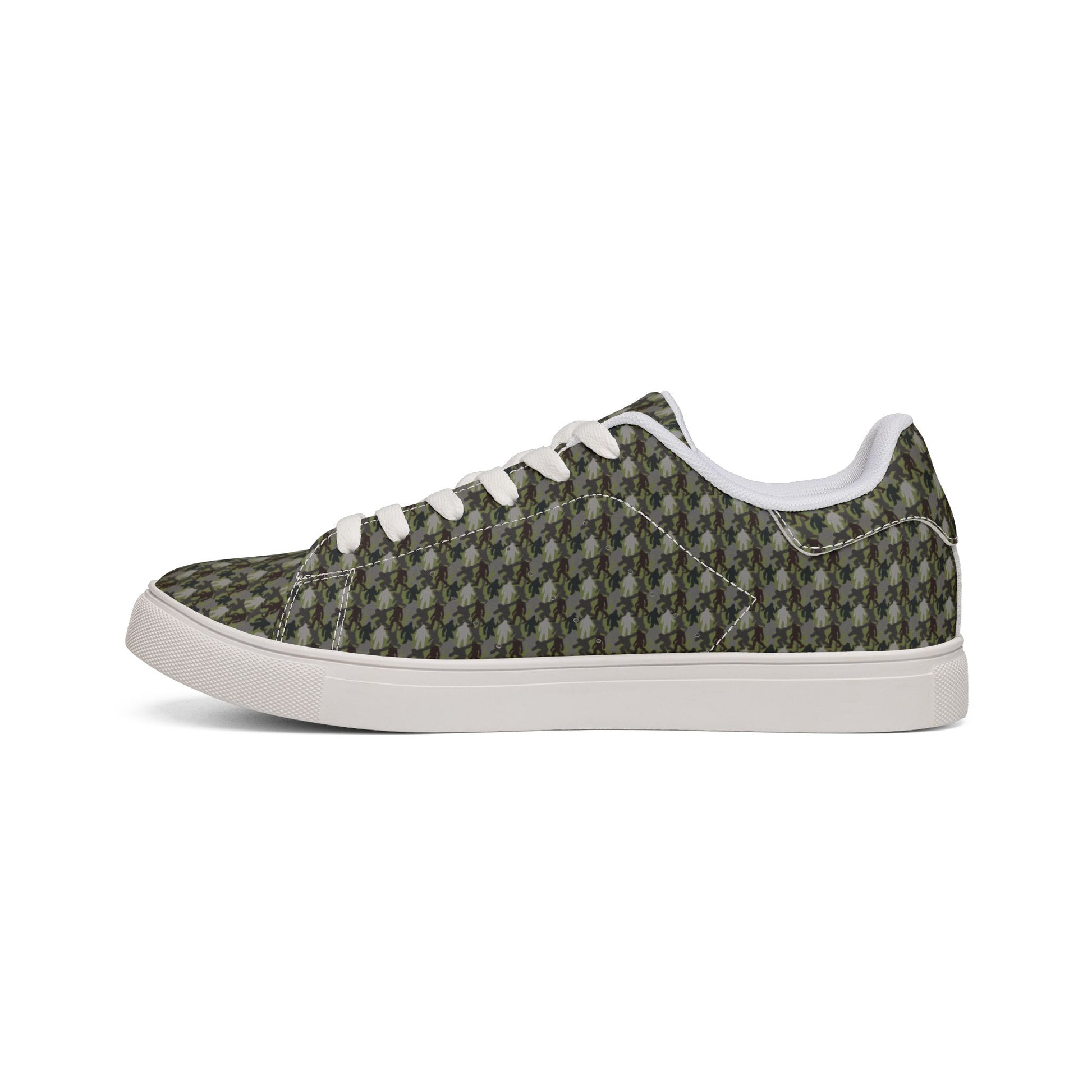 Shadow Stalker Low-Top Leather Sneakers