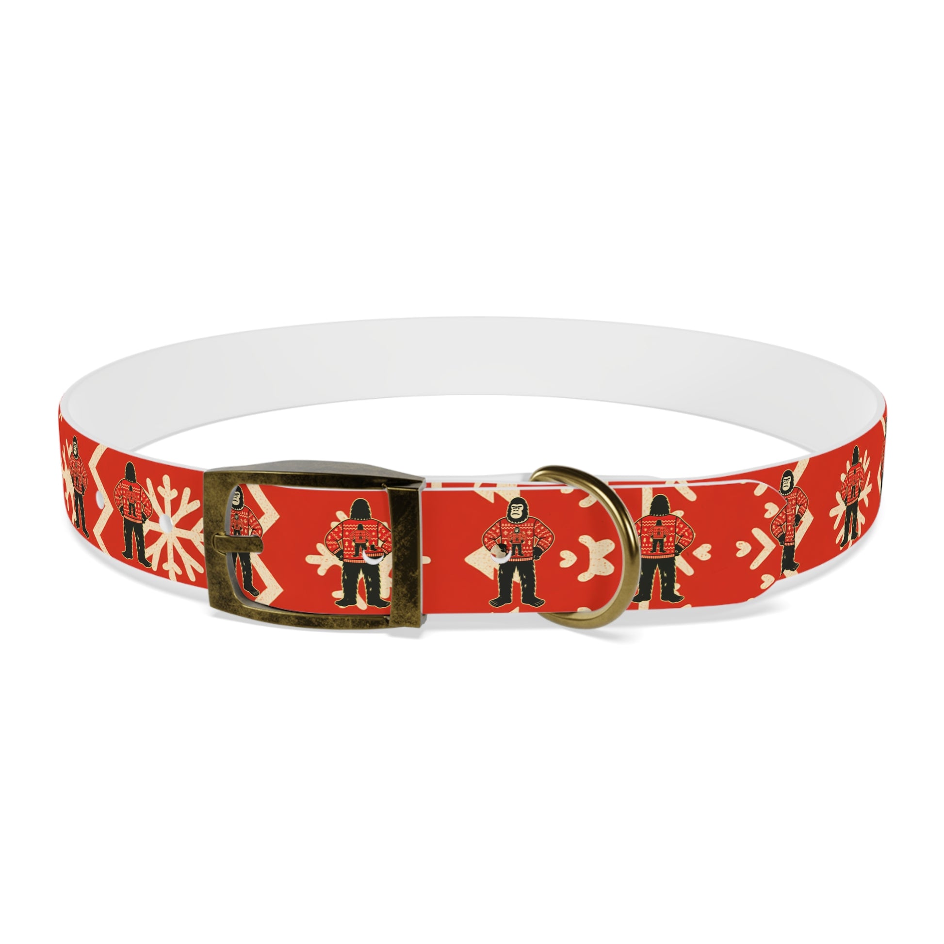 Bigfoot’s Ugly Christmas Sweater – Holiday Dog Collar