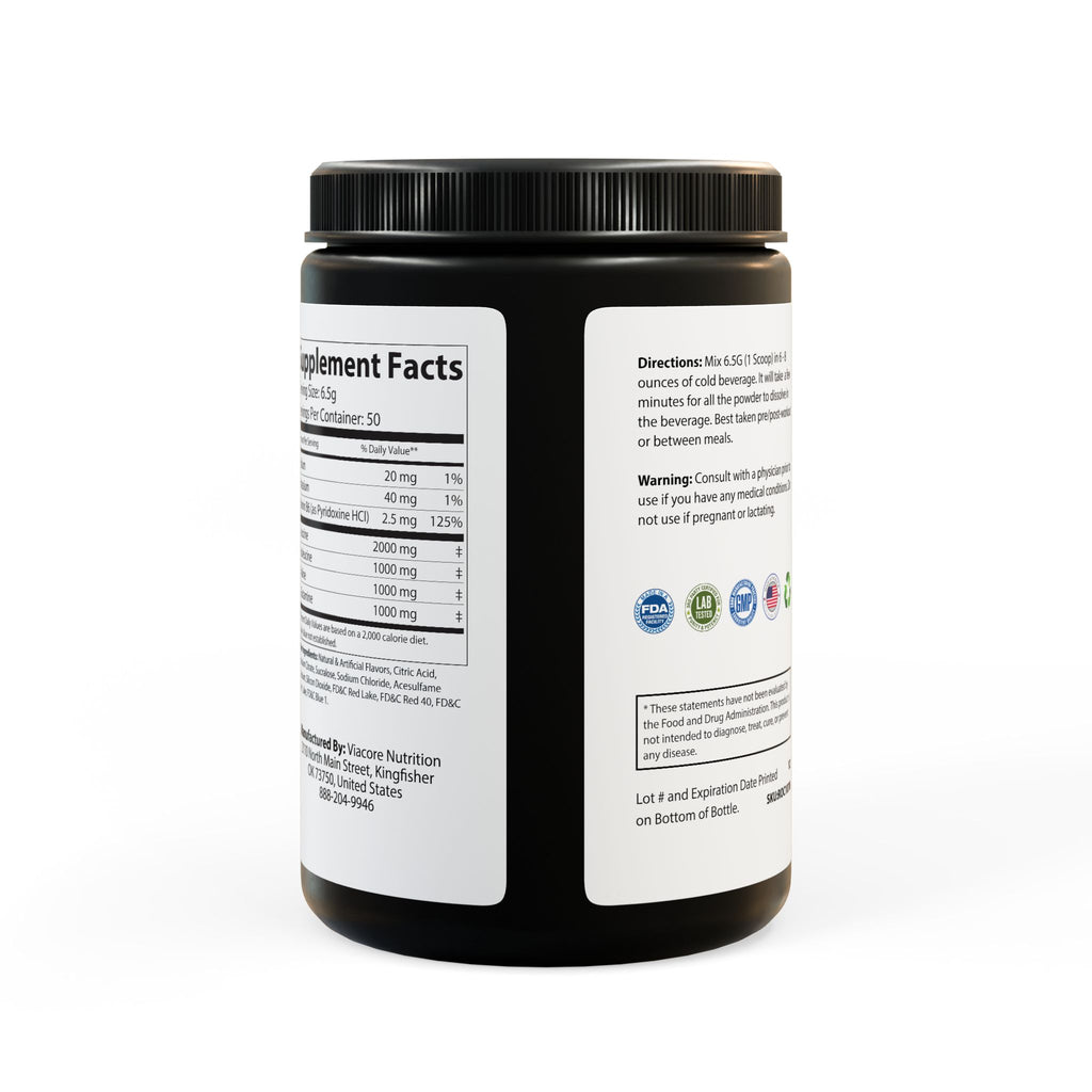 WildBound BCAA Supplement, Grape (325g, 11.46oz, 50 servings) - Hidden Realm Essentials