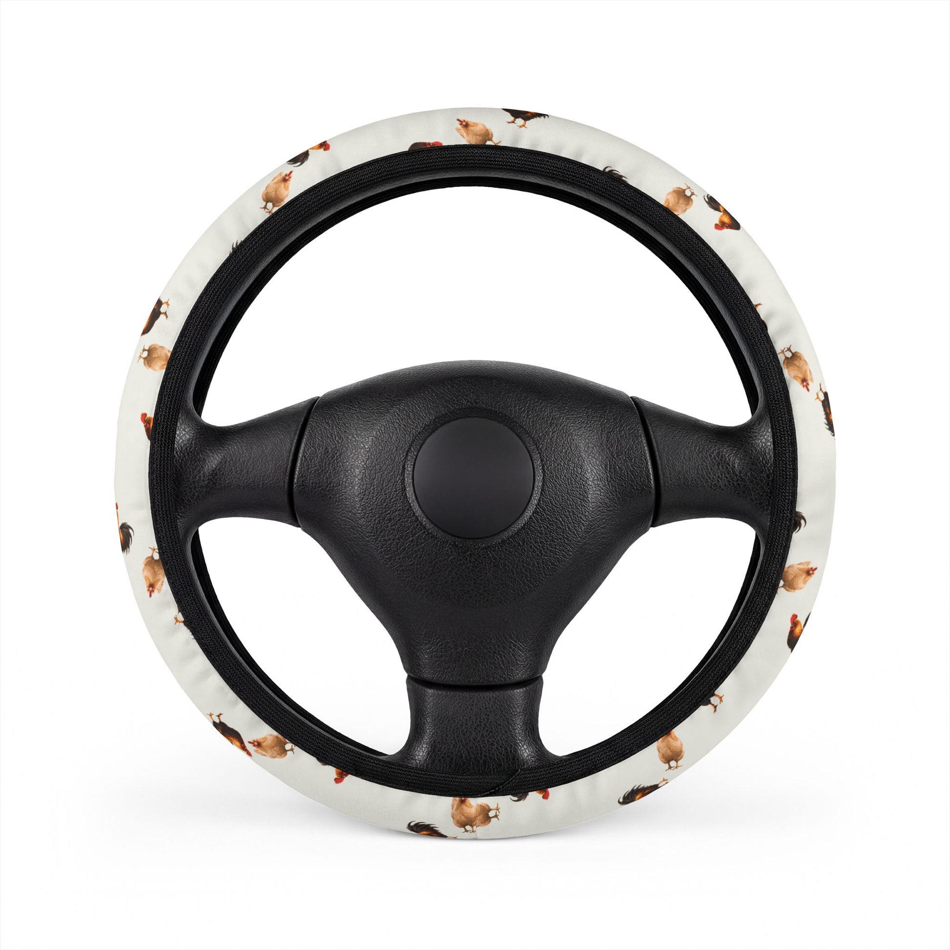 Golden Watch / Feather & Fire Steering Wheel Cover