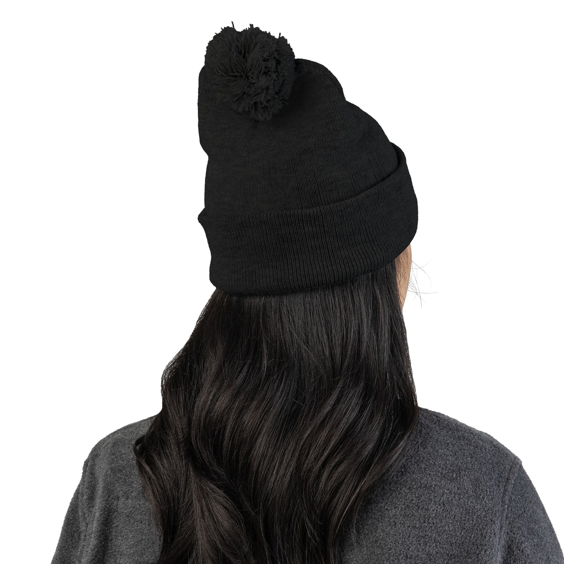 Born to Shine – Cozy Pom Knit Beanie