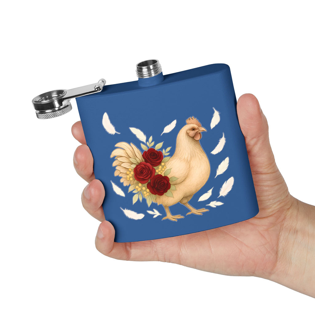 Mother Clucker Bloom – Stainless Steel Flask