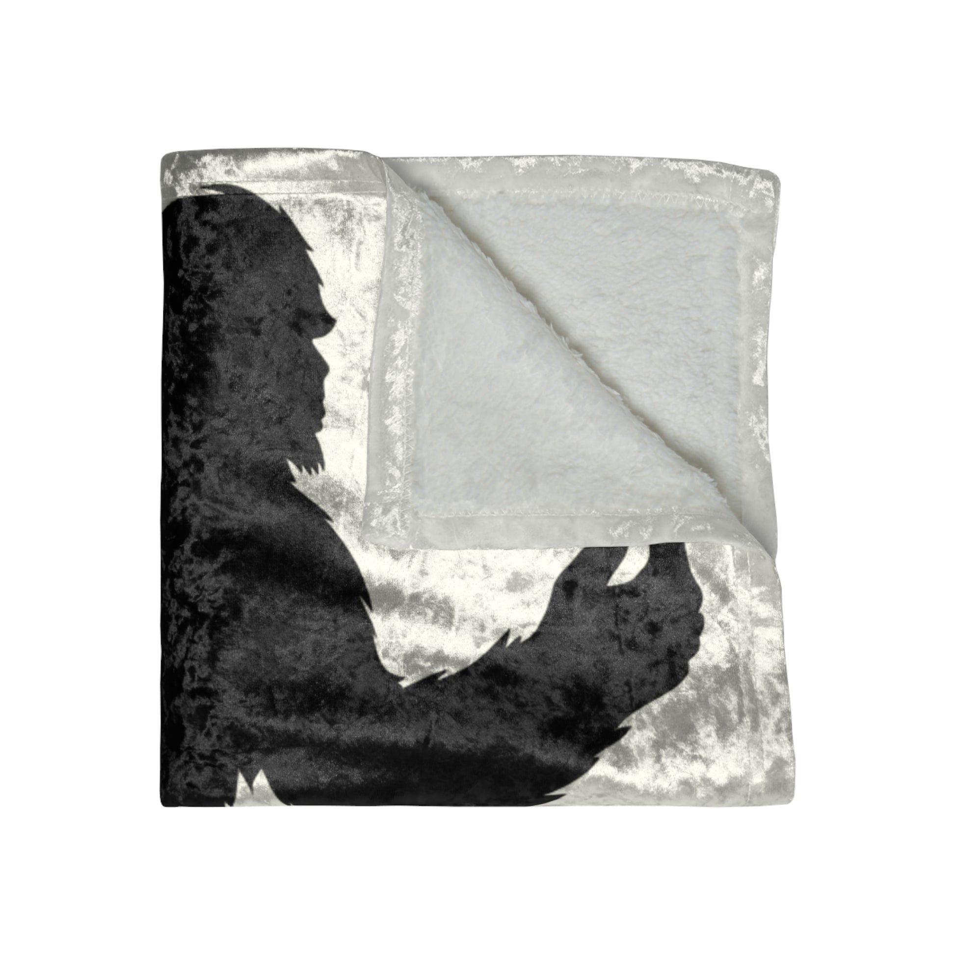 Gentle Giant – Valentine’s Crushed Velvet Throw Blanket