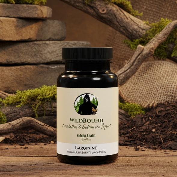 WildBound L-Arginine Supplement (60 Capsules) - Hidden Realm Essentials