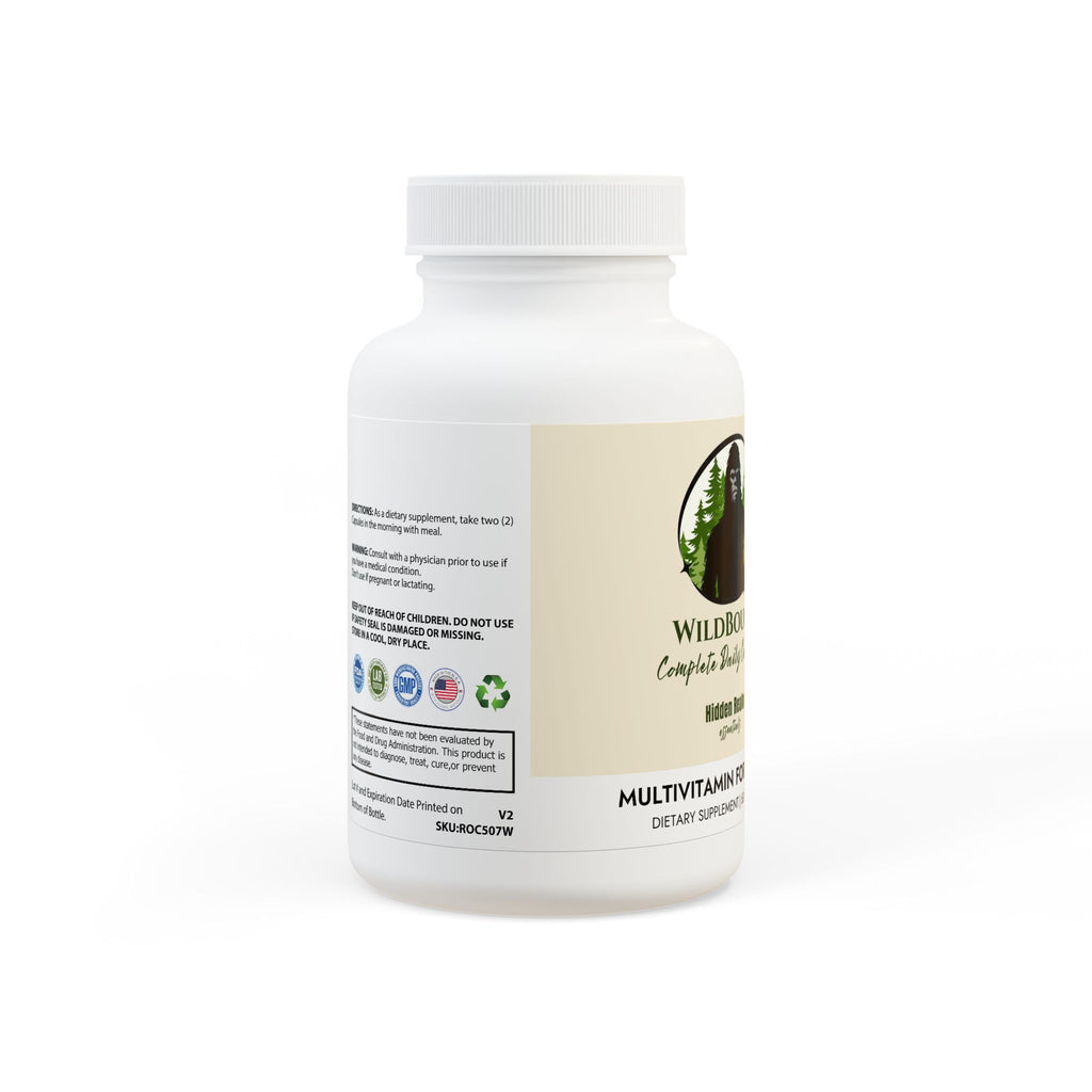 WildBound Multivitamin for Women Supplement (60 Capsules) - Hidden Realm Essentials