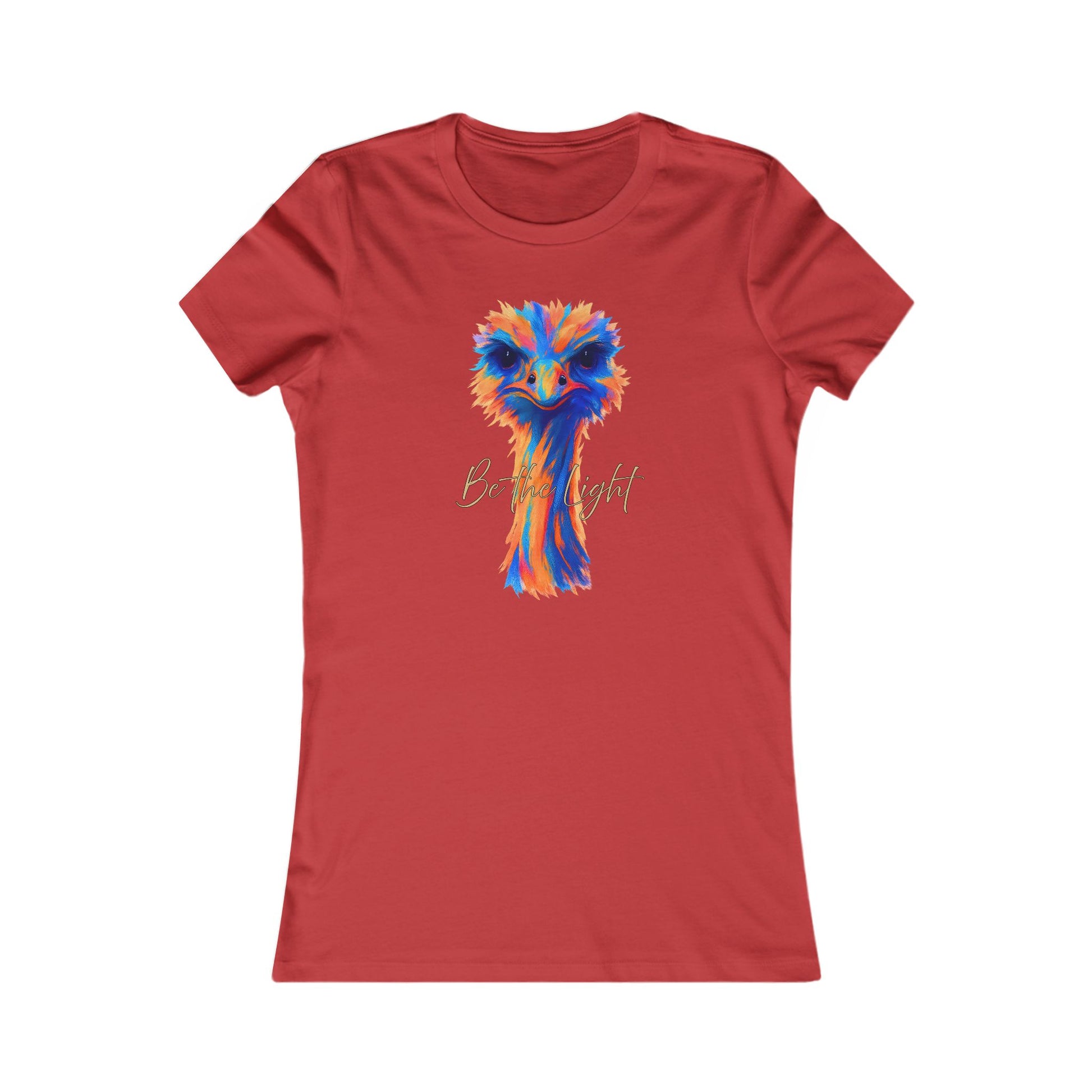 Be the Light – Ostrich Art Women's Tee