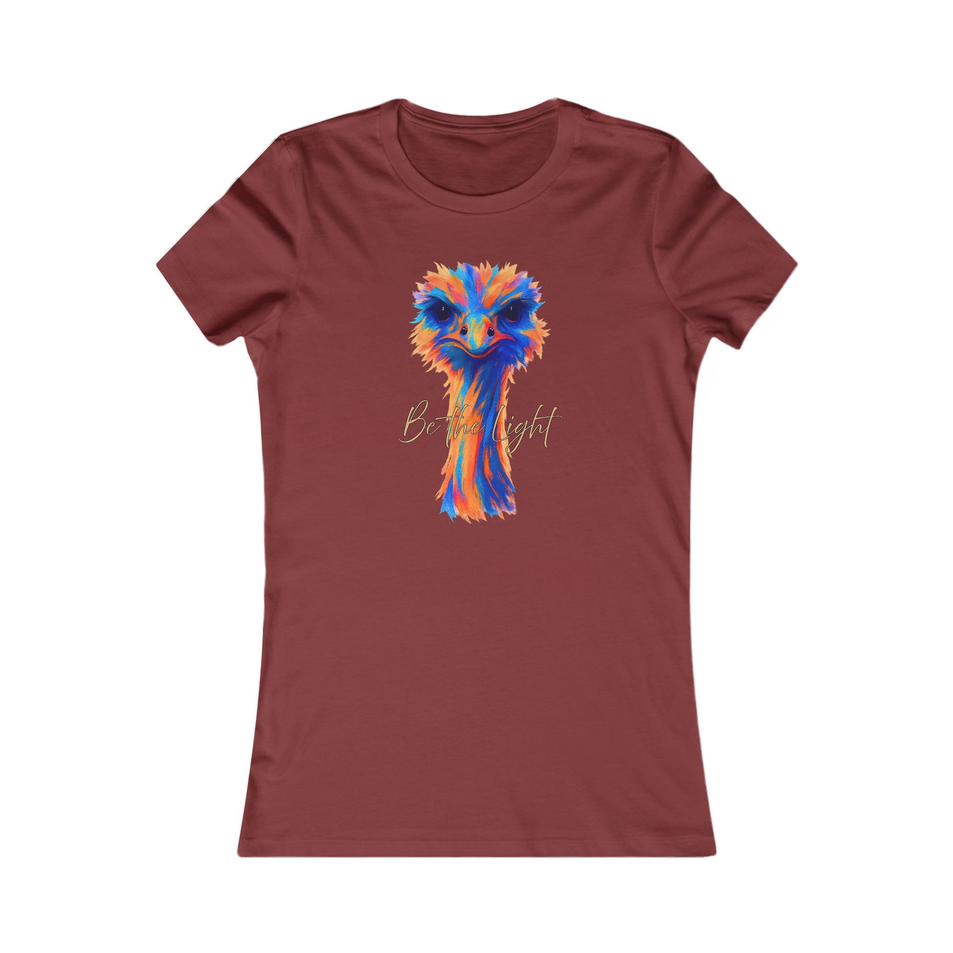 Be the Light – Ostrich Art Women's Tee