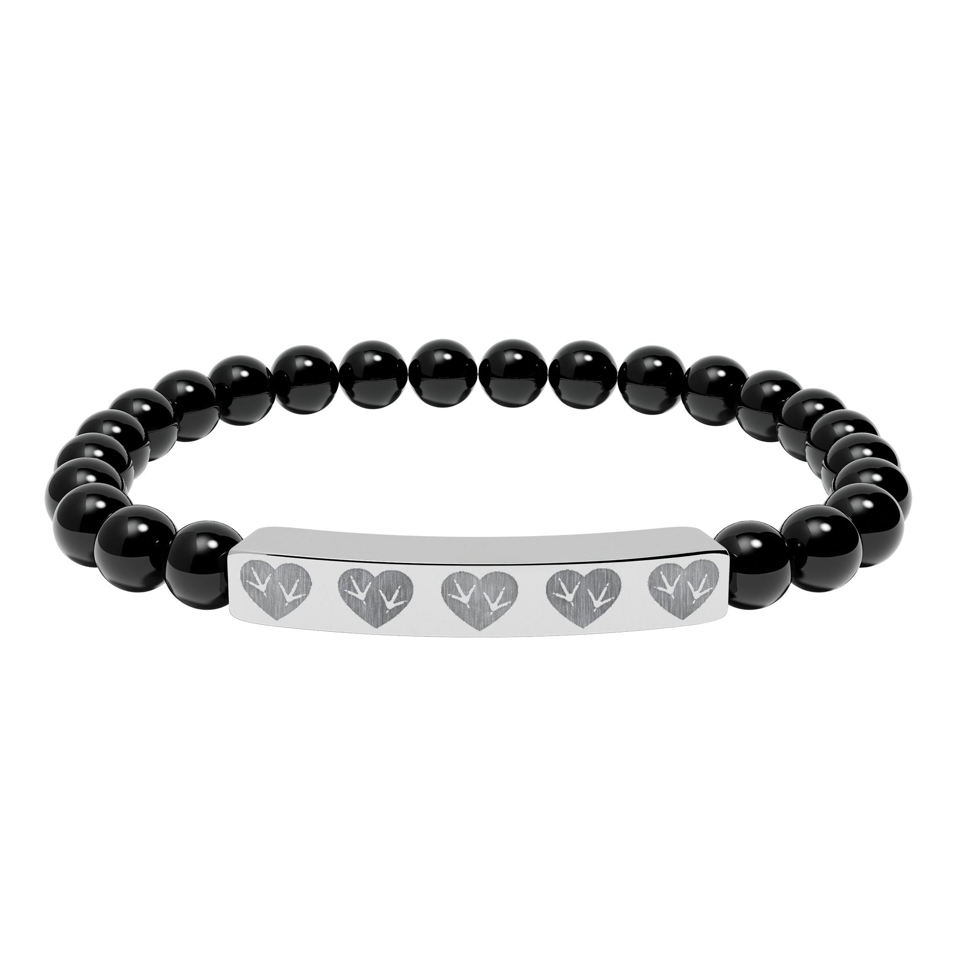 Heart of the Coop Natural Stone Bracelet