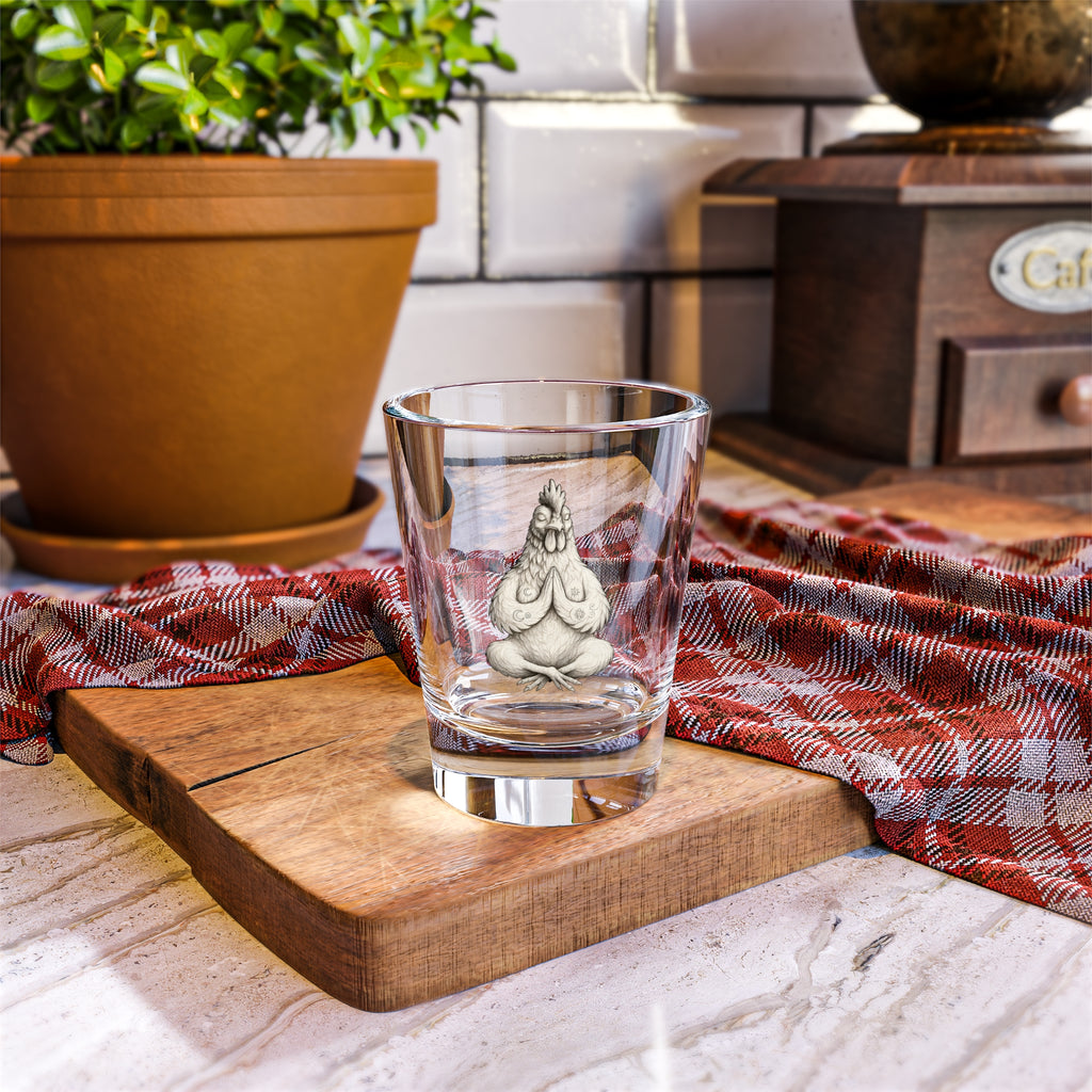 The Zen Hen Shot Glass