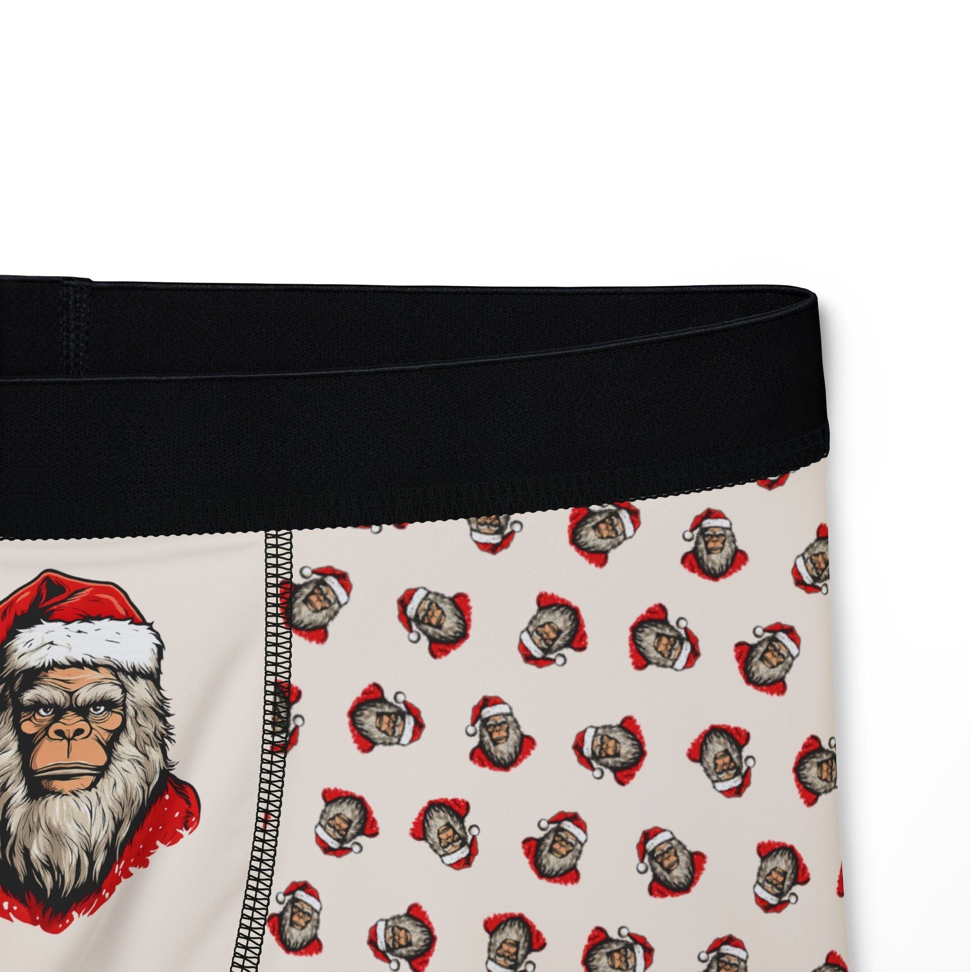 Santa Squatch – Men’s Holiday Boxers