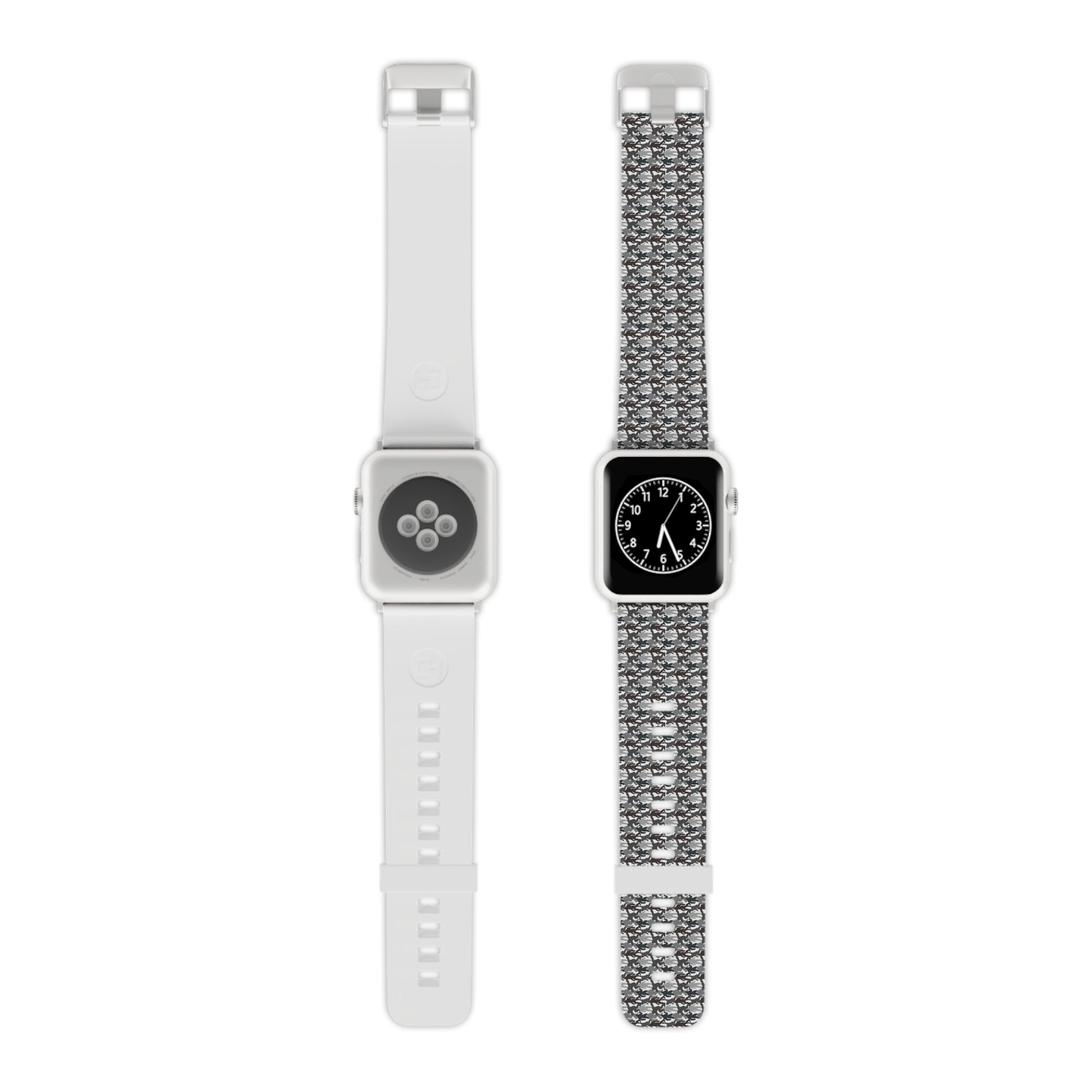 Shadow Stalker Camo – Stealth Edition Watch Band in white