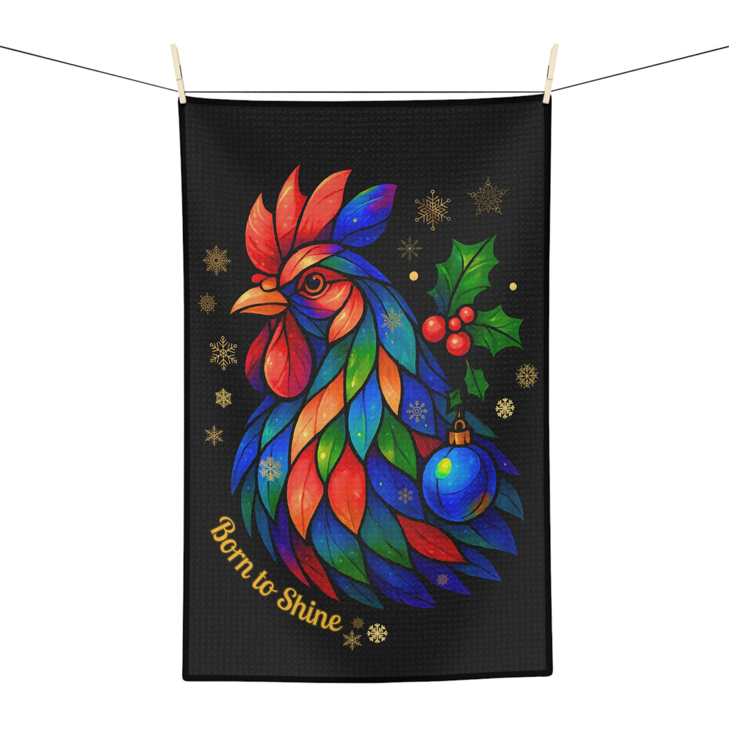 Born to Shine – Holiday Radiance Kitchen Towel