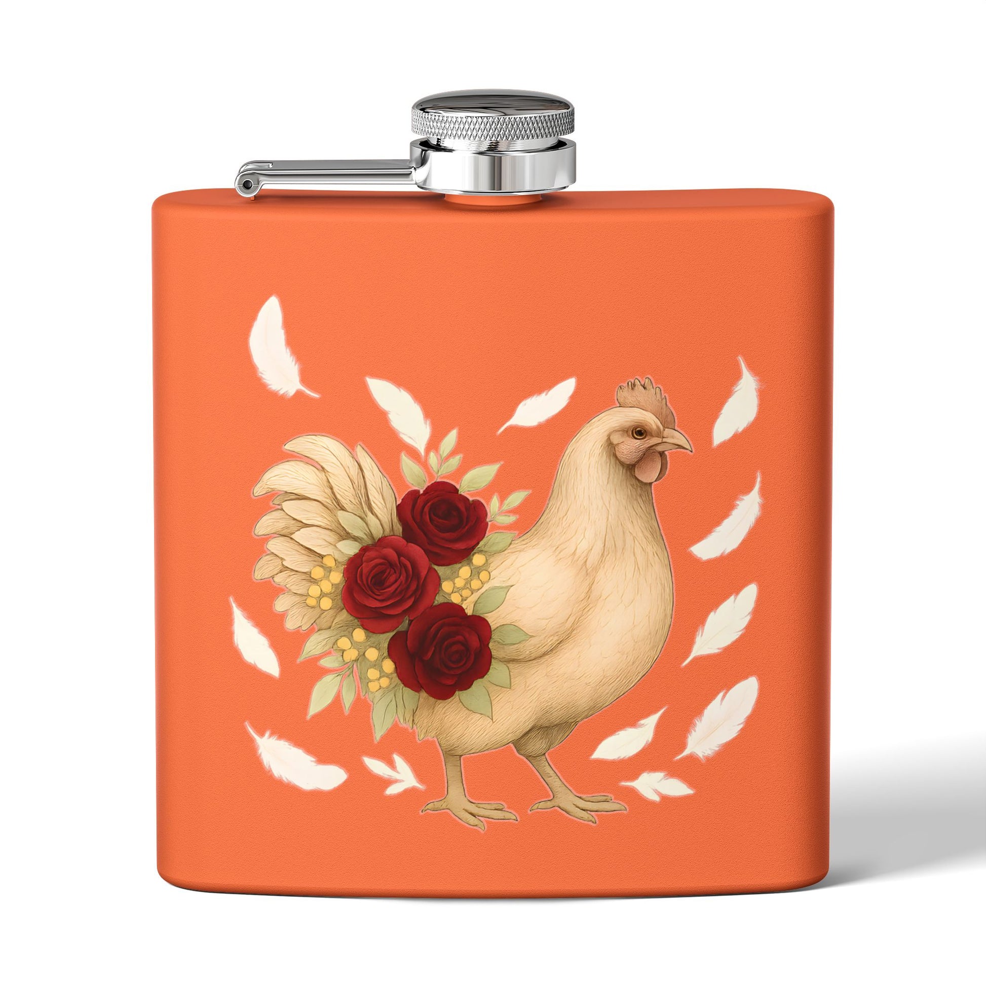 Mother Clucker Bloom – Stainless Steel Flask