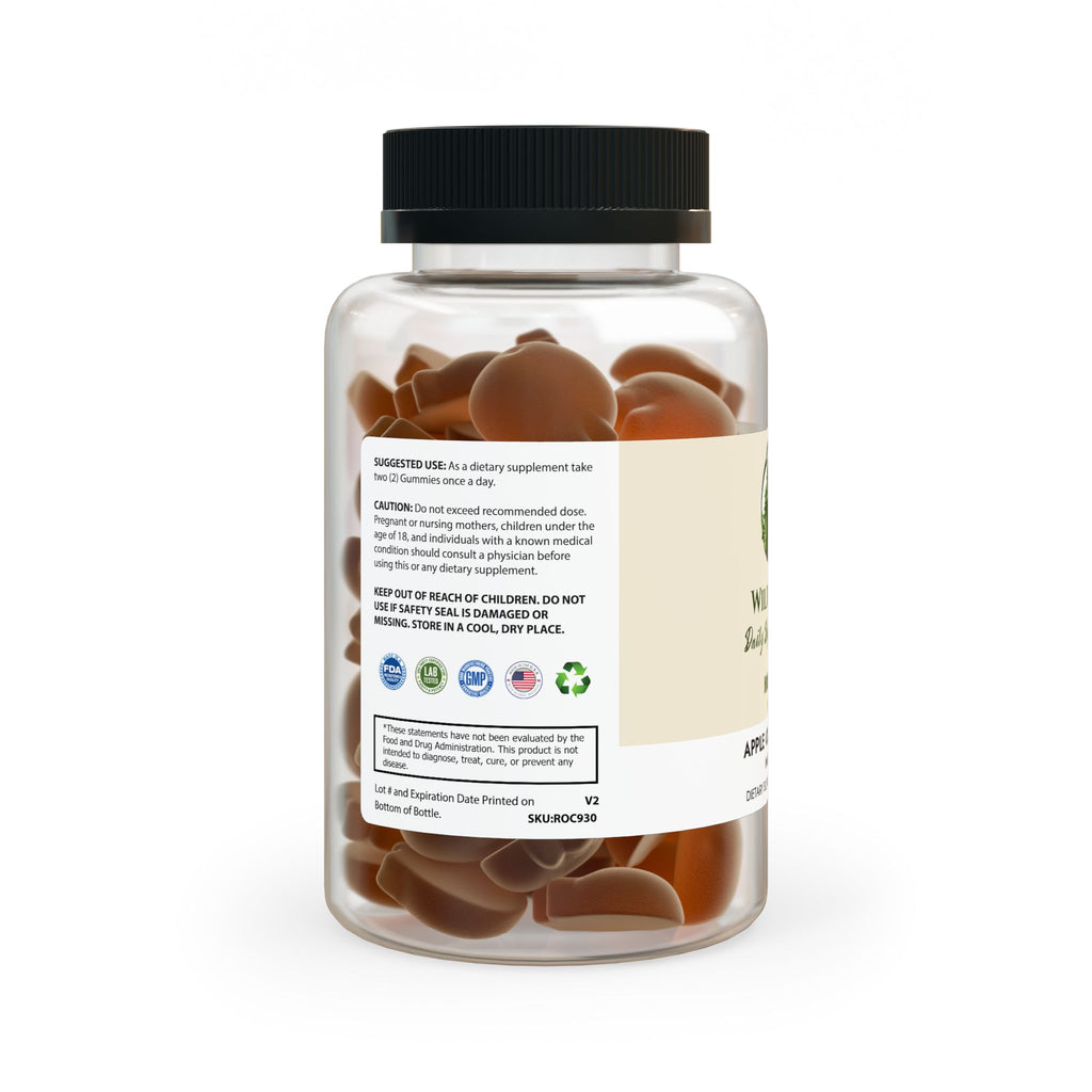WildBound Apple Cider Vinegar Gummies (60 Gummies) - Hidden Realm Essentials