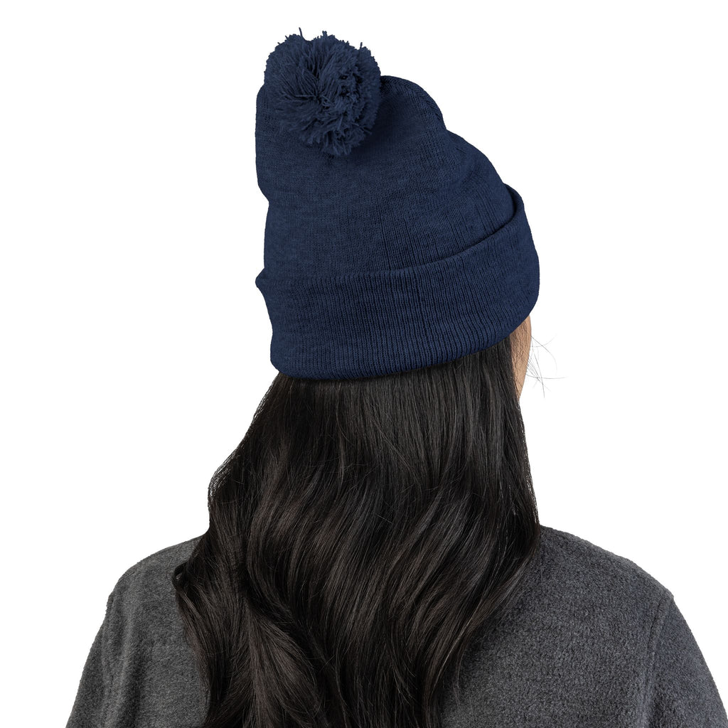 Born to Shine – Cozy Pom Knit Beanie