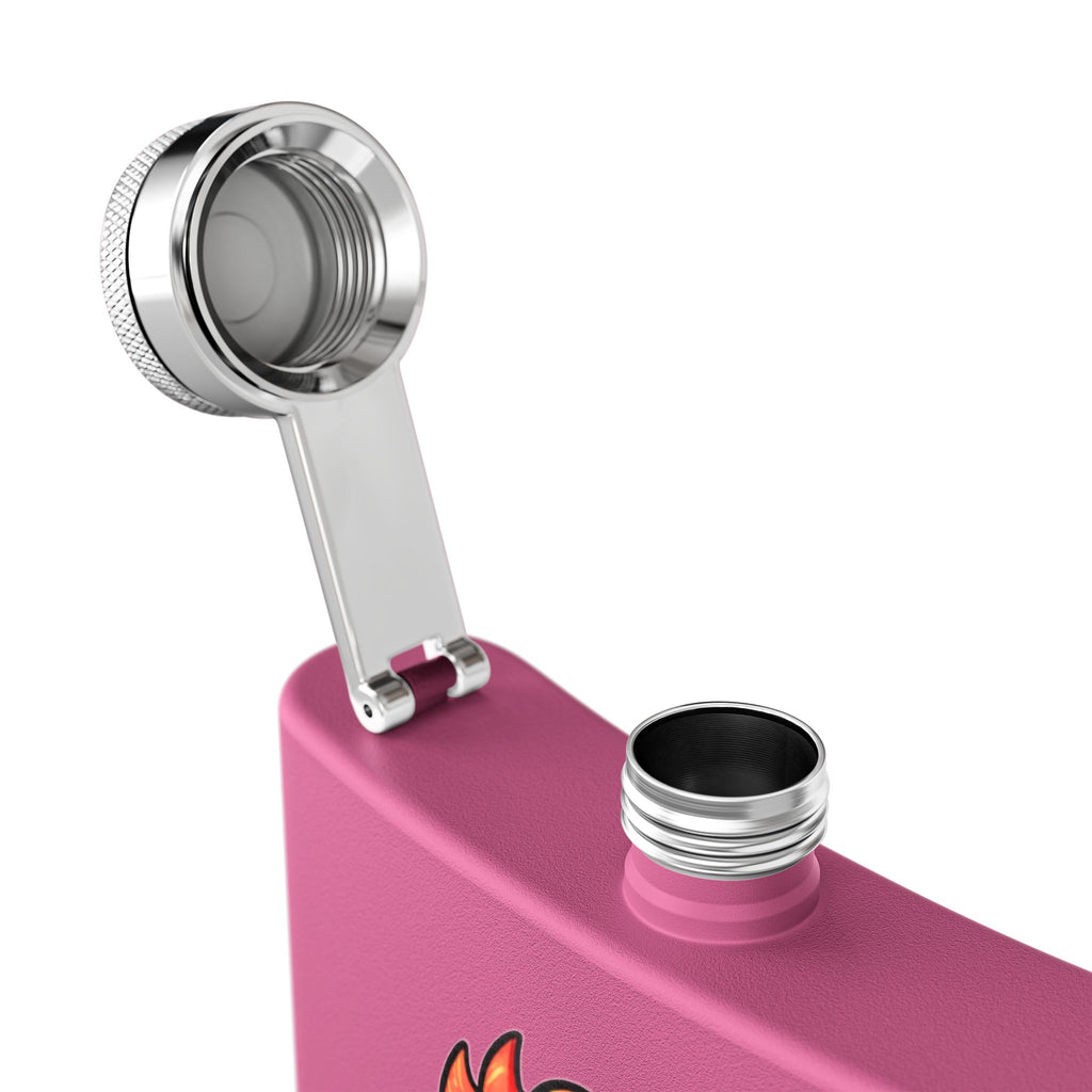 Born to Shine – Holiday Rooster Stainless Steel Flask