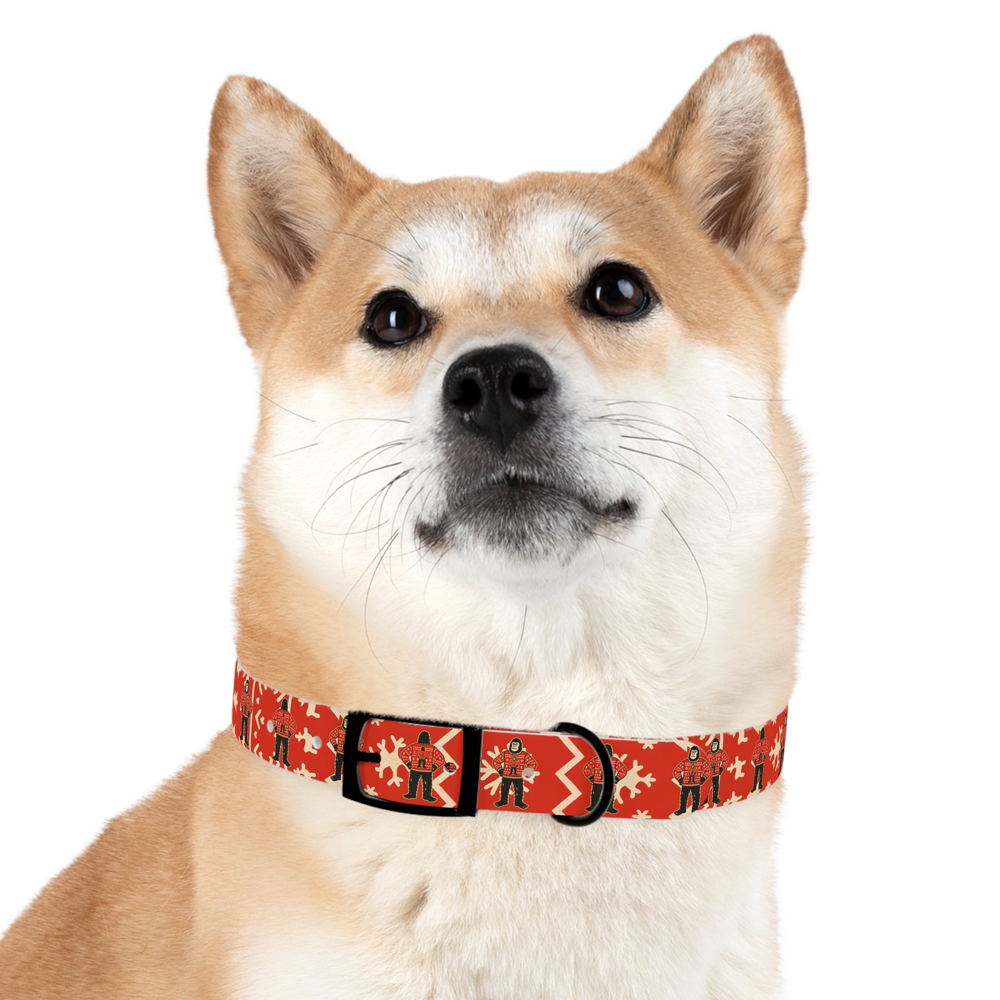 Bigfoot’s Ugly Christmas Sweater – Holiday Dog Collar