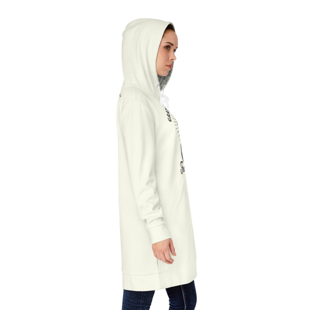 Grateful Hearts, Feathered Souls Women’s Hoodie Dress