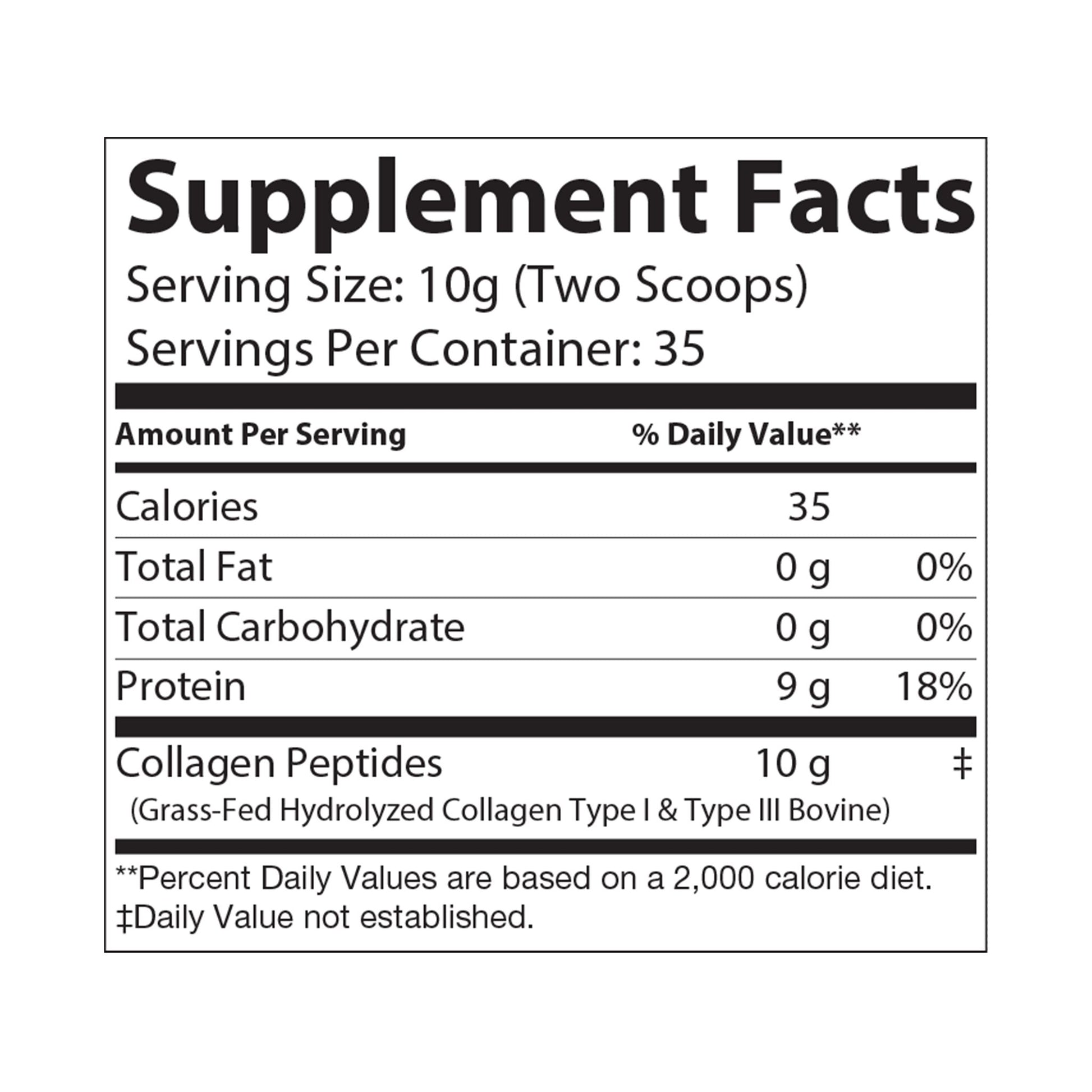 WildBound Collagen Peptides Type I & III Supplement (350g, 12.3oz) - Hidden Realm Essentials