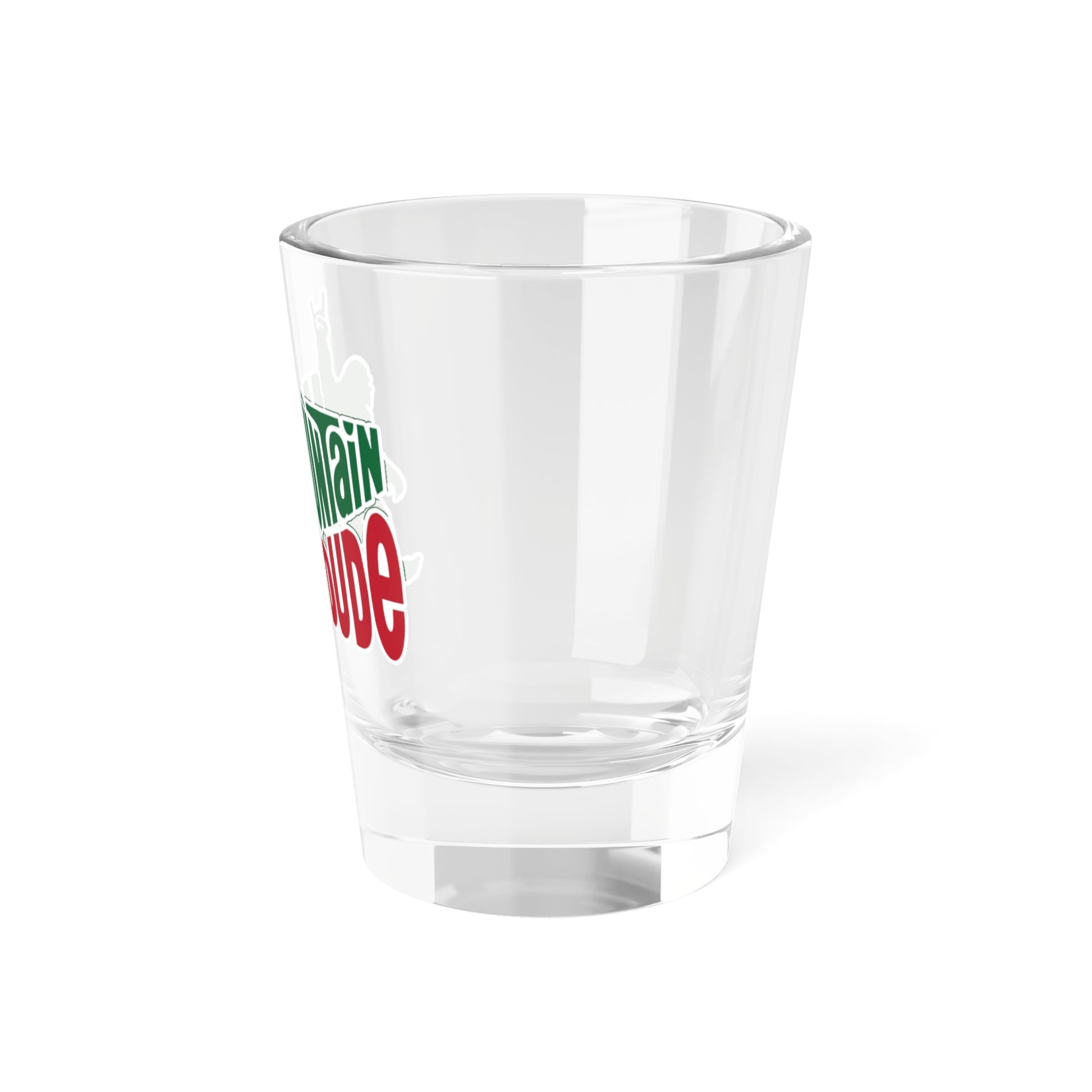 Mountain Dude Shot Glass