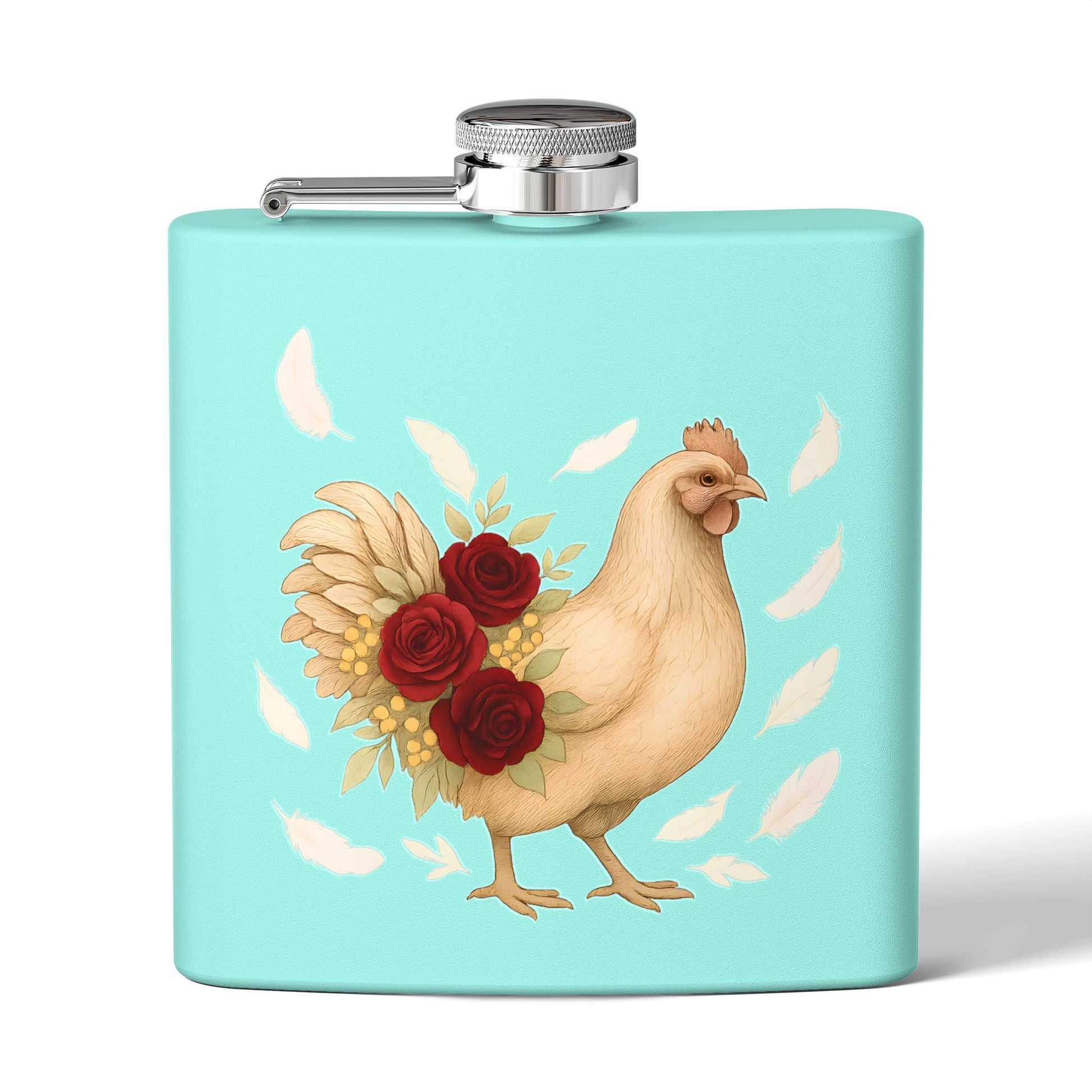 Mother Clucker Bloom – Stainless Steel Flask