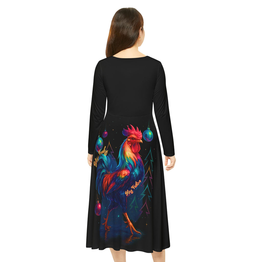 Stay Funky, Stay Festive – Holiday Dance Dress