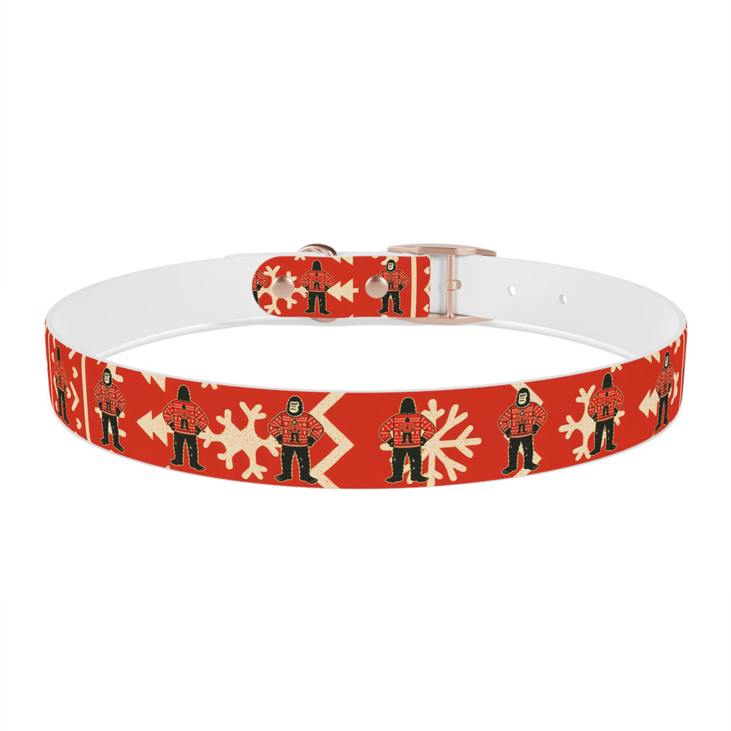 Bigfoot’s Ugly Christmas Sweater – Holiday Dog Collar