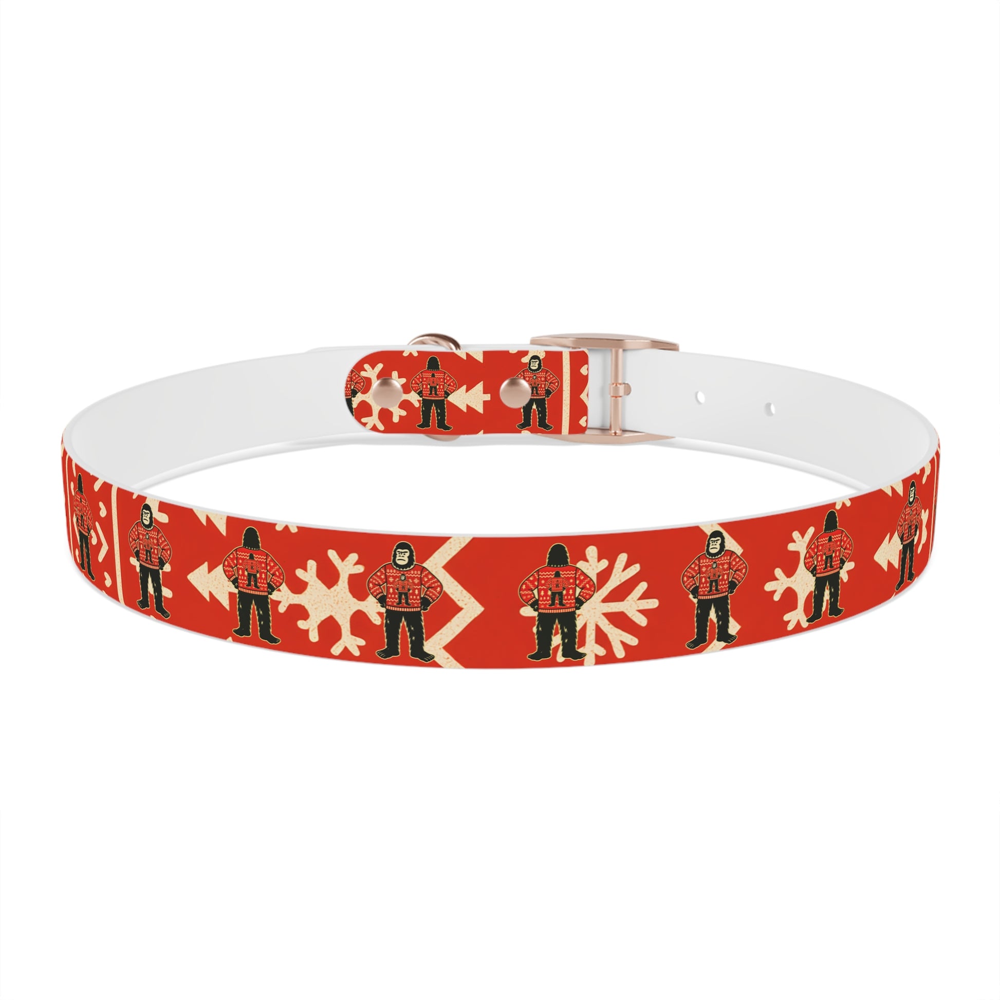 Bigfoot’s Ugly Christmas Sweater – Holiday Dog Collar