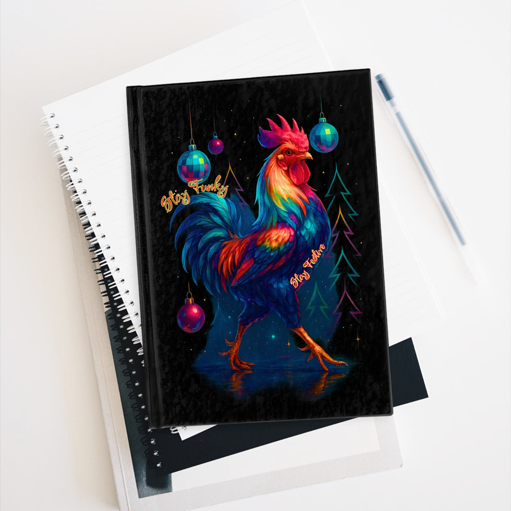 Stay Funky, Stay Festive – Ruled Journal