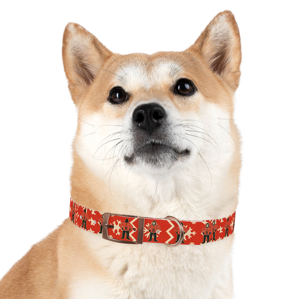 Bigfoot’s Ugly Christmas Sweater – Holiday Dog Collar
