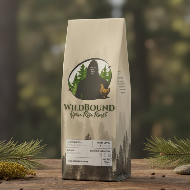 WildBound Alpine Rise Roast Coffee Blend (Light Roast) - Hidden Realm Essentials