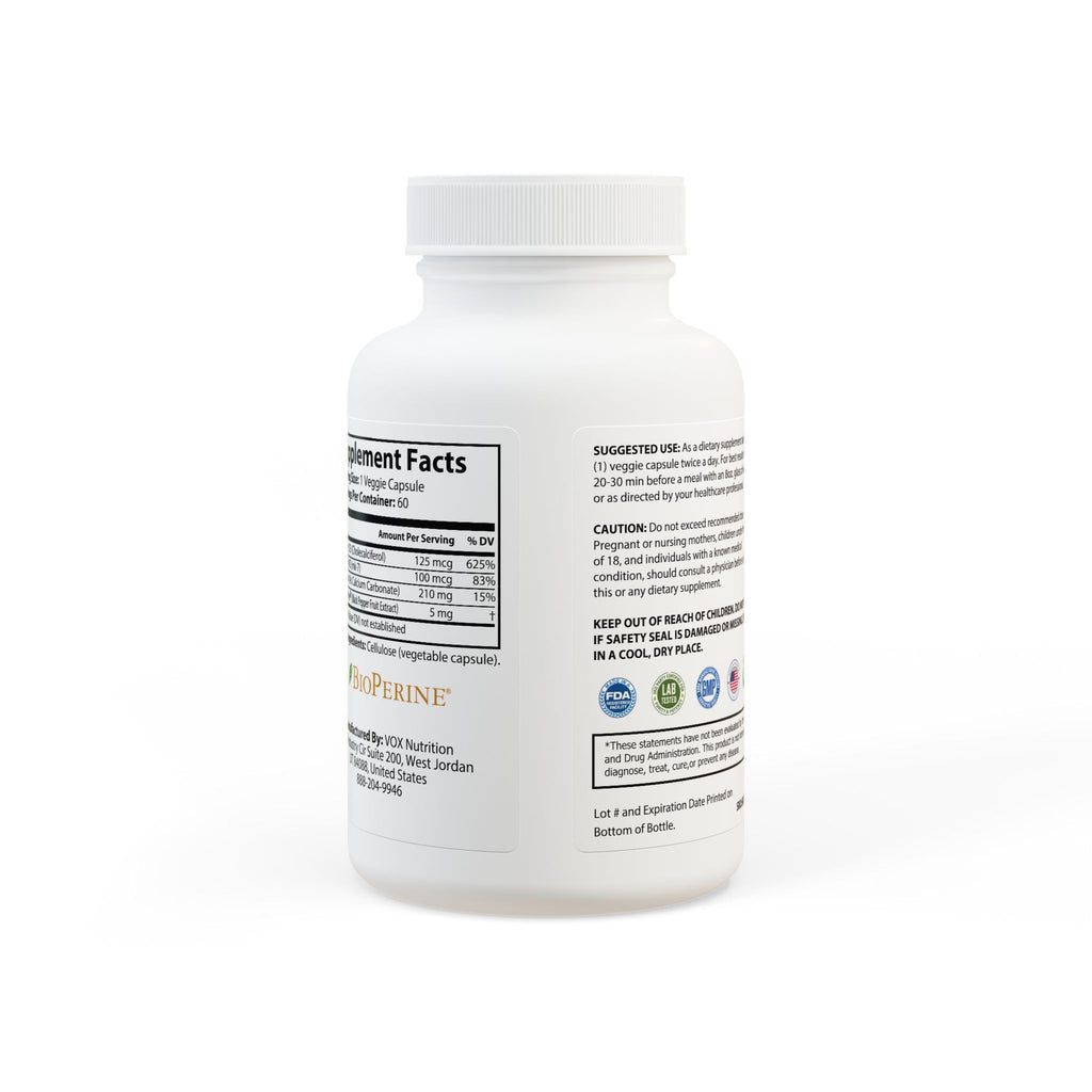 WildBound Vitamin K2 + D3 Supplement (60 Capsules) - Hidden Realm Essentials