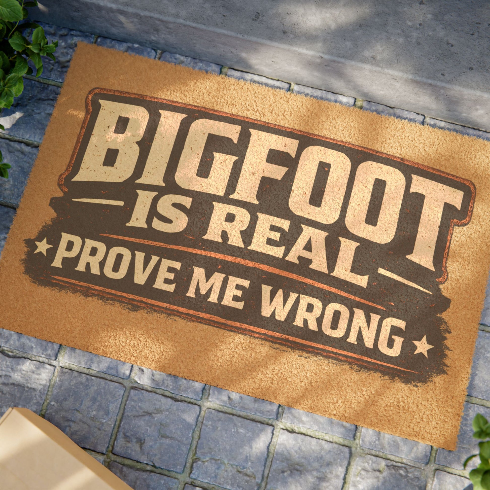 Bigfoot Is Real Doormat