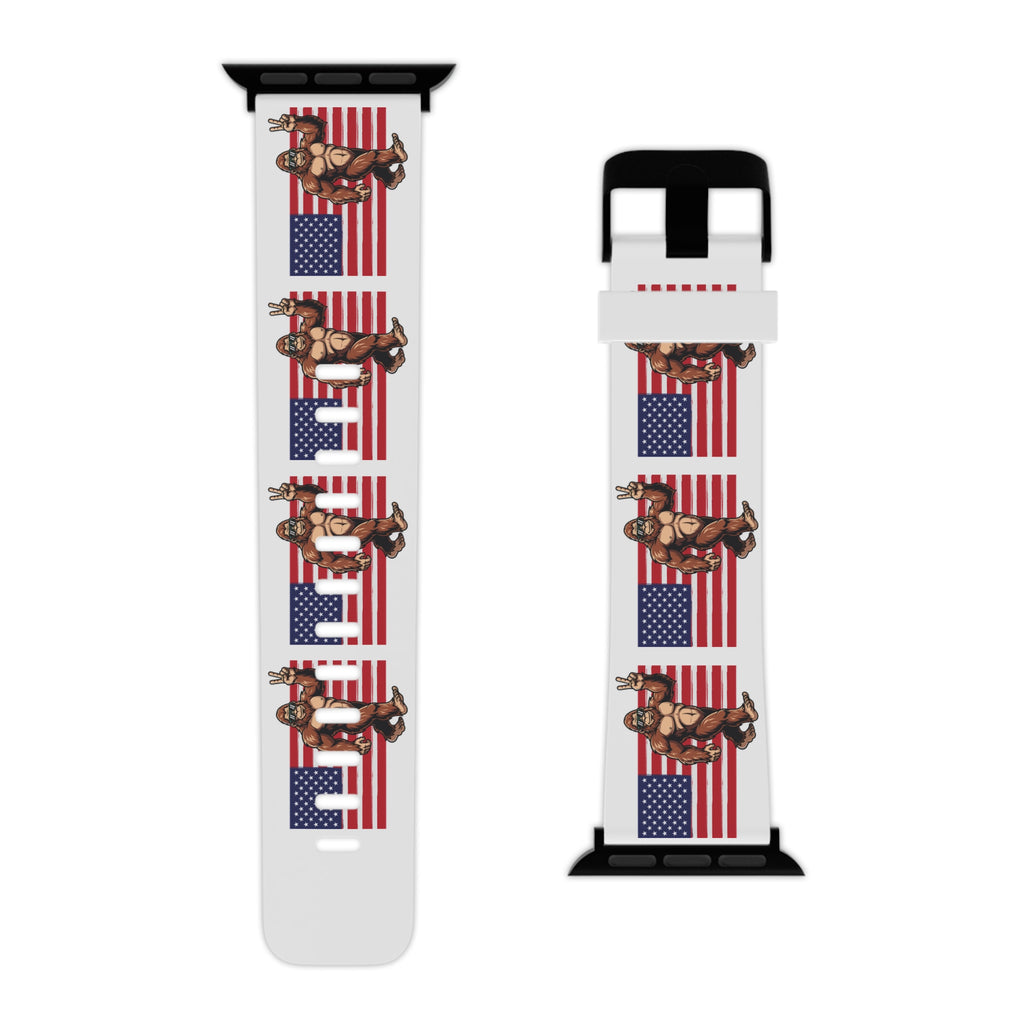 Patriotic Peace Squatch – Freedom Edition Watch Band