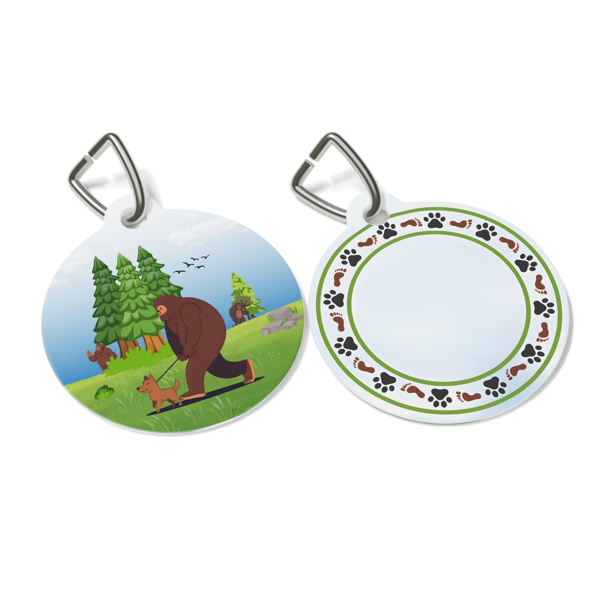 Bigfoot Adventure Pet Tag